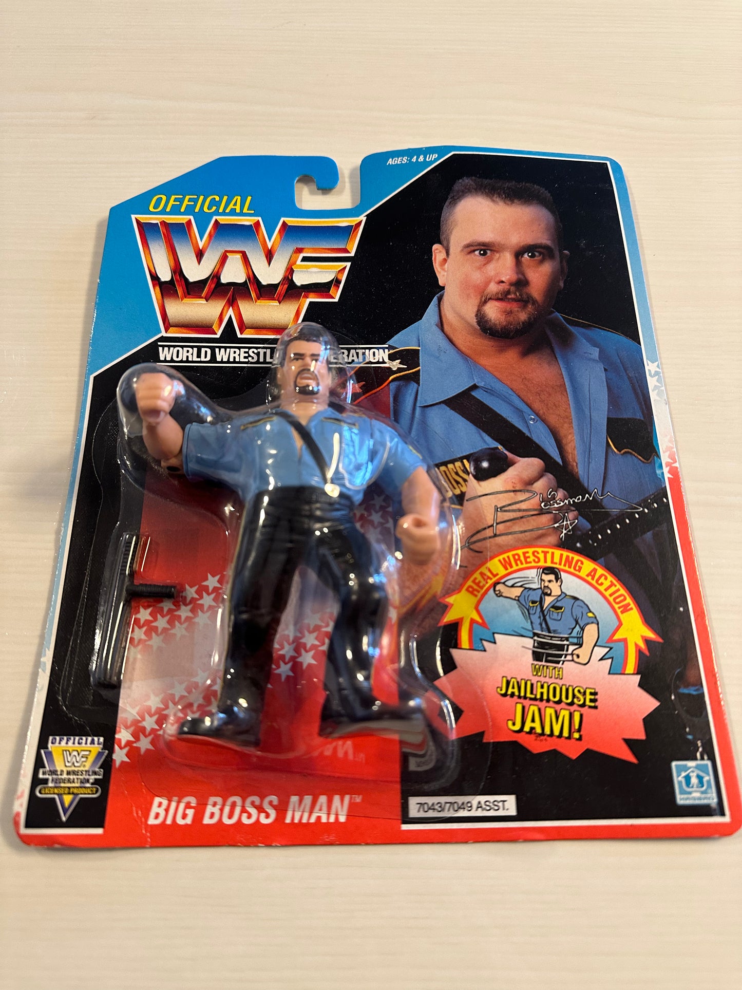 Big Boss Man Series 3 WWF Hasbro
