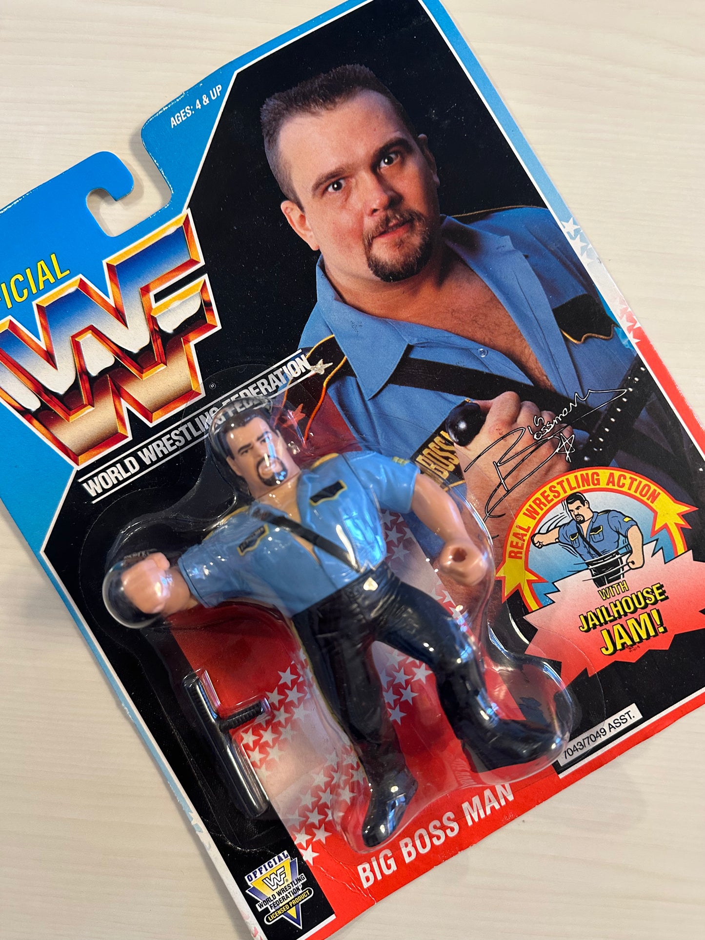 Big Boss Man Series 3 WWF Hasbro