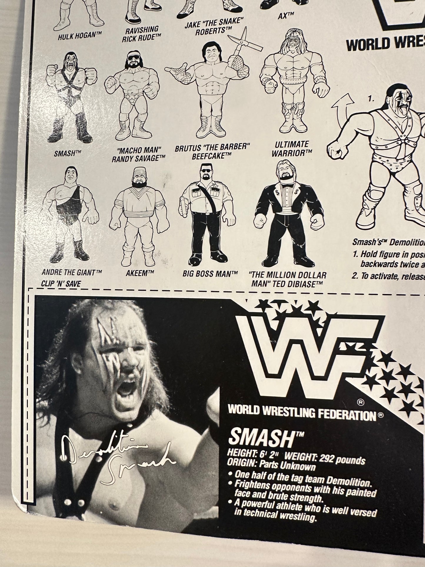 Demolition Smash Series 1 WWF Hasbro