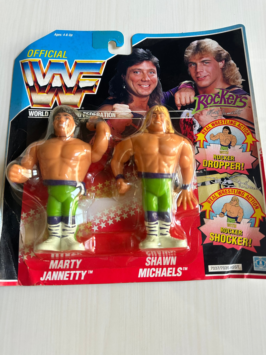 The Rockers Series 2 WWF Hasbro MOC figure