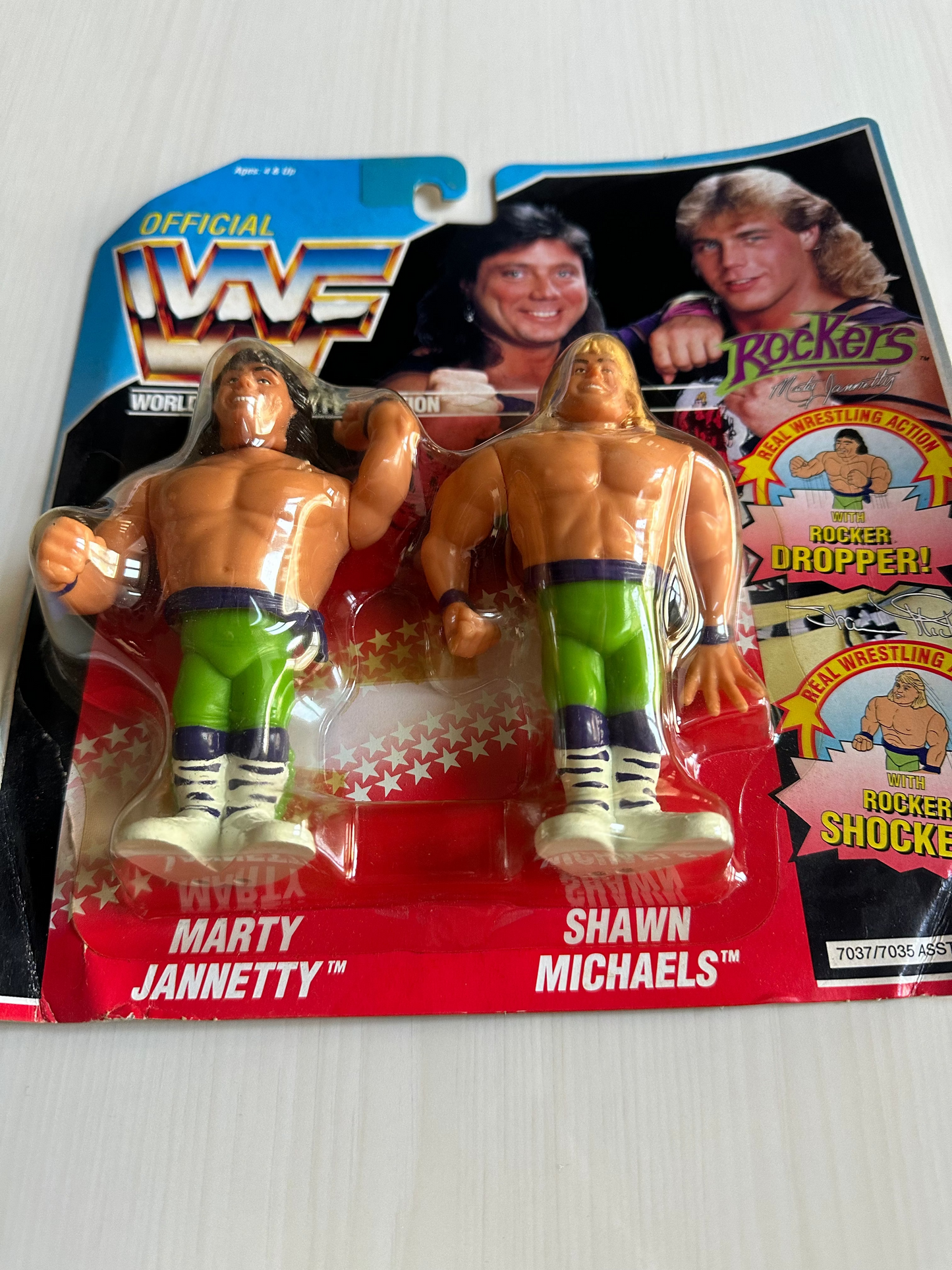 The Rockers Series 2 WWF Hasbro MOC figure