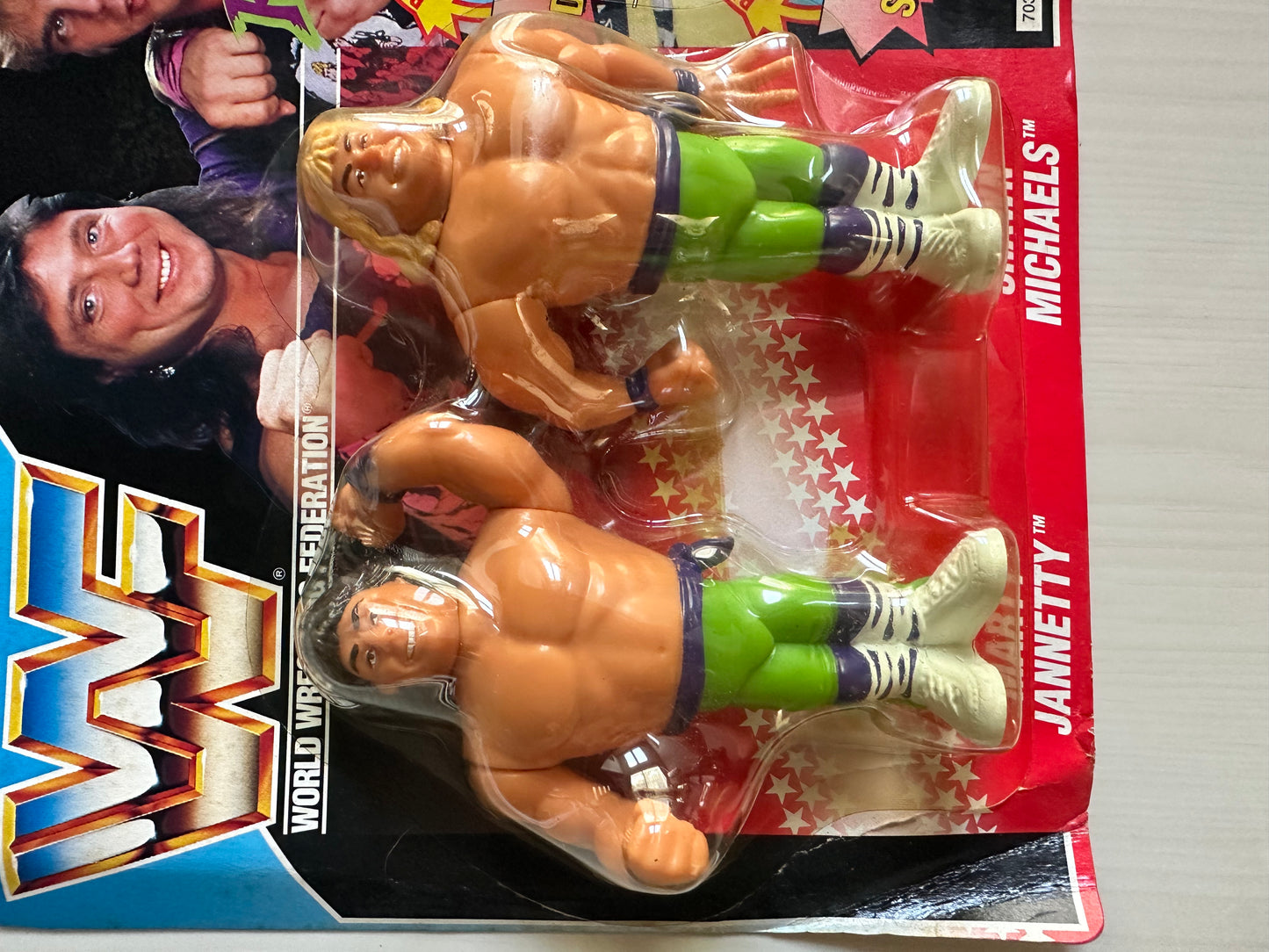 The Rockers Series 2 WWF Hasbro MOC figure