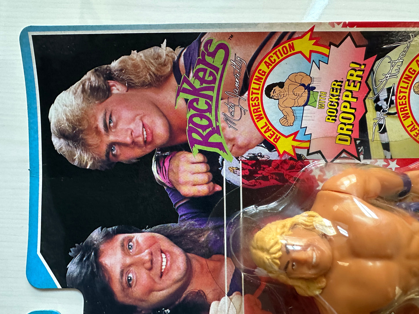The Rockers Series 2 WWF Hasbro MOC figure