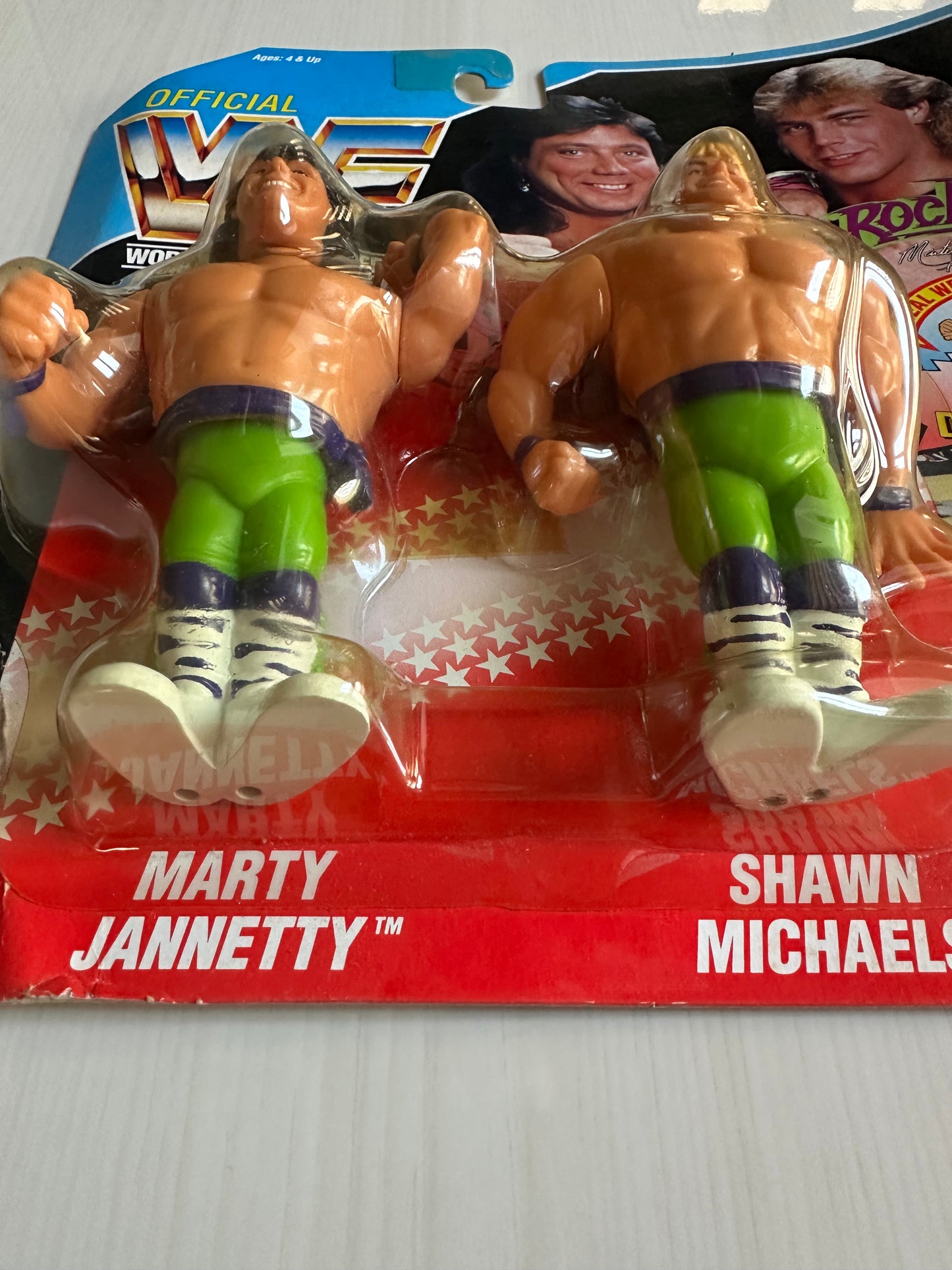 The Rockers Series 2 WWF Hasbro MOC figure