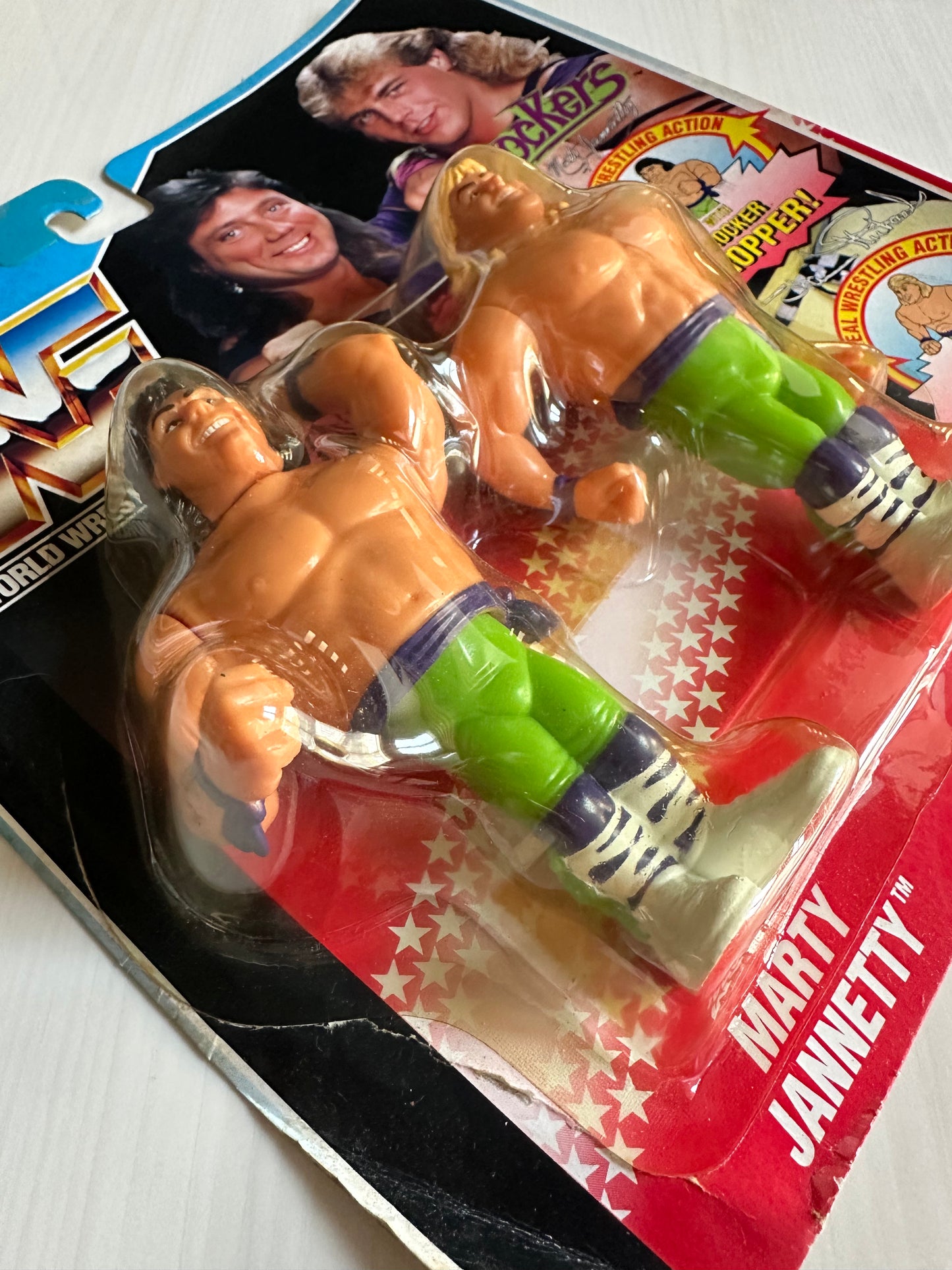 The Rockers Series 2 WWF Hasbro MOC figure