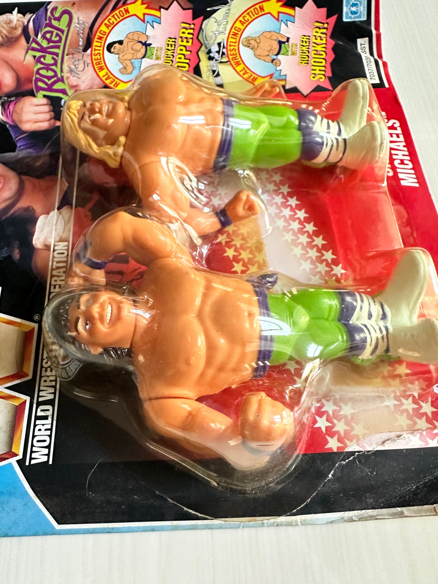 The Rockers Series 2 WWF Hasbro MOC figure