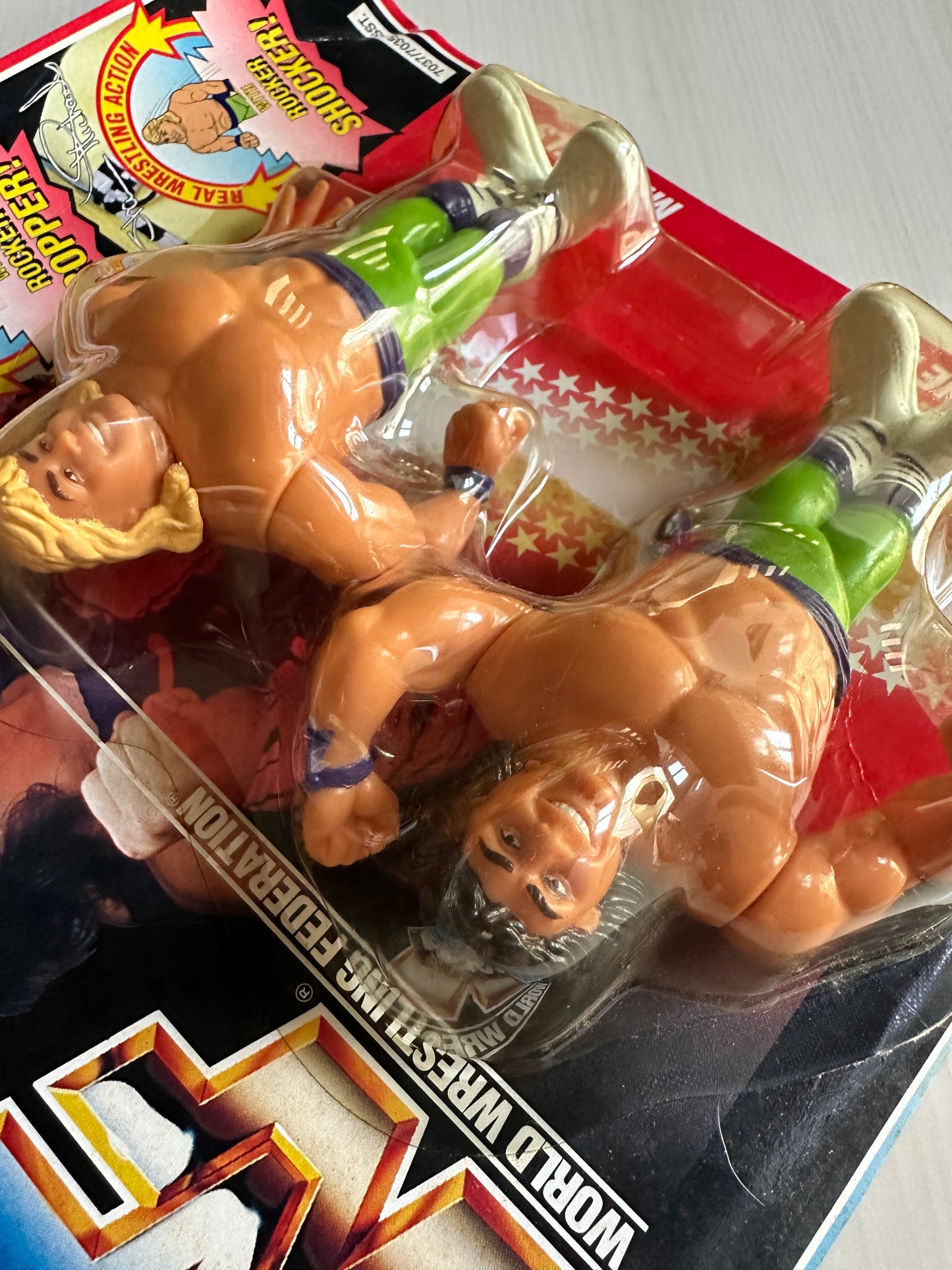 The Rockers Series 2 WWF Hasbro MOC figure