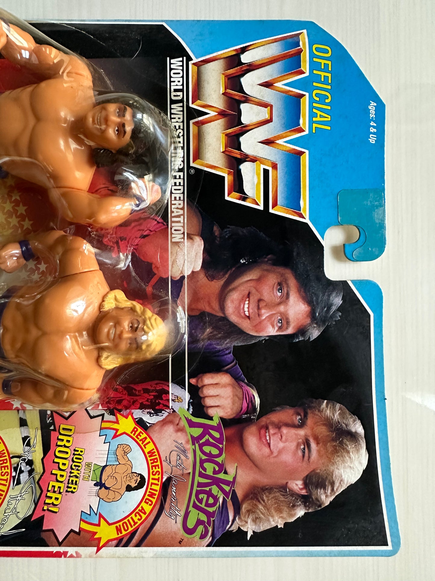 The Rockers Series 2 WWF Hasbro MOC figure