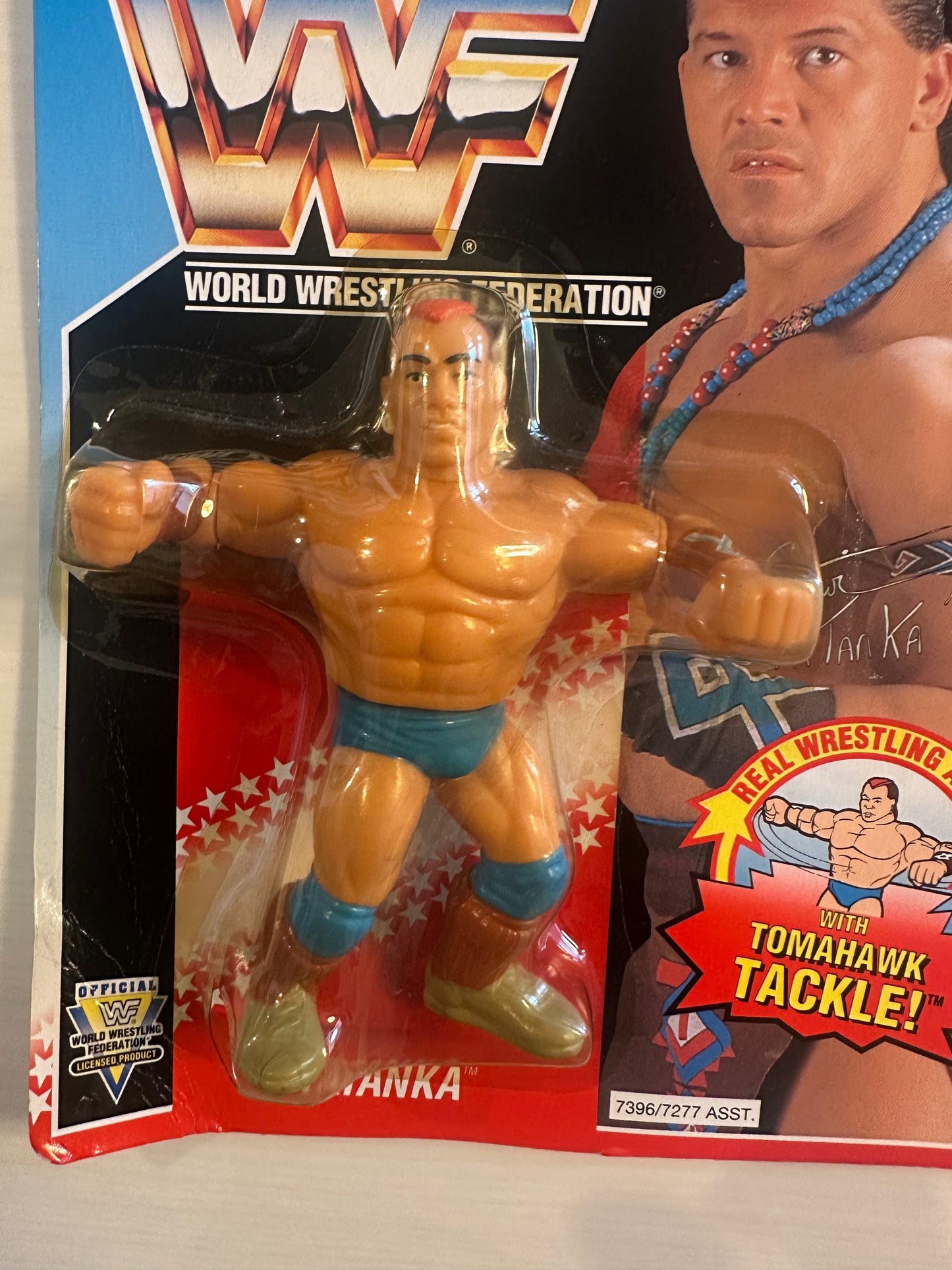 Tatanka Series 6 WWF Hasbro