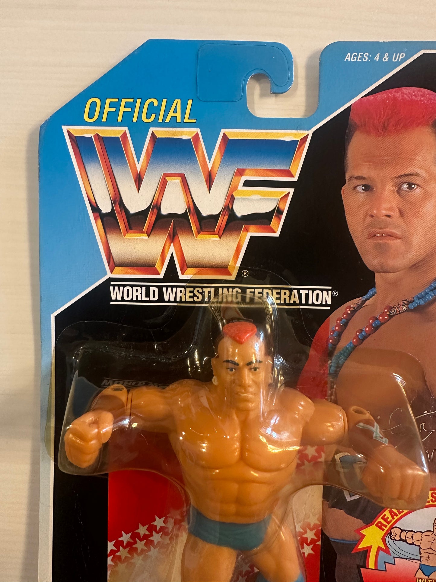 Tatanka Series 6 WWF Hasbro