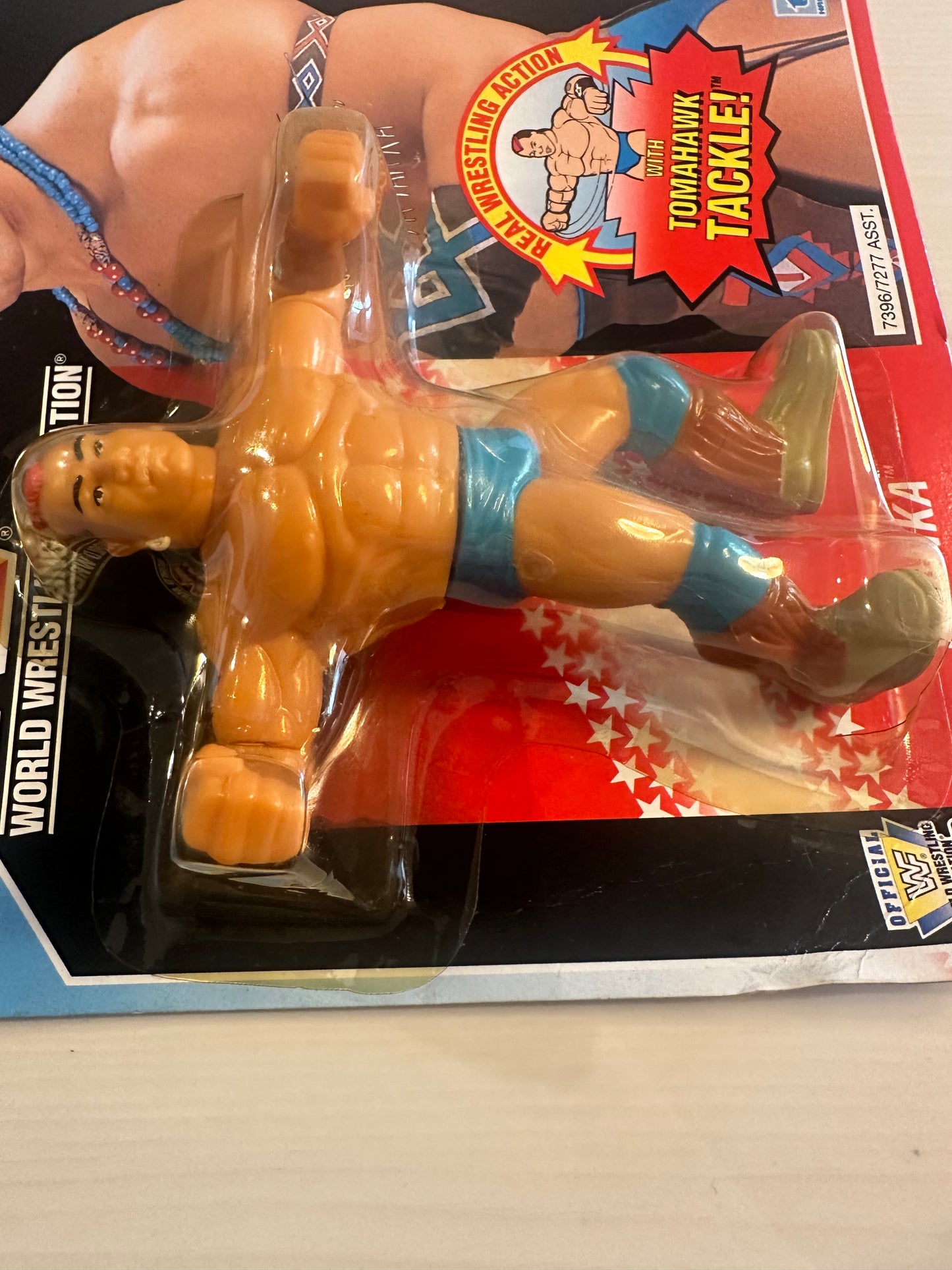 Tatanka Series 6 WWF Hasbro