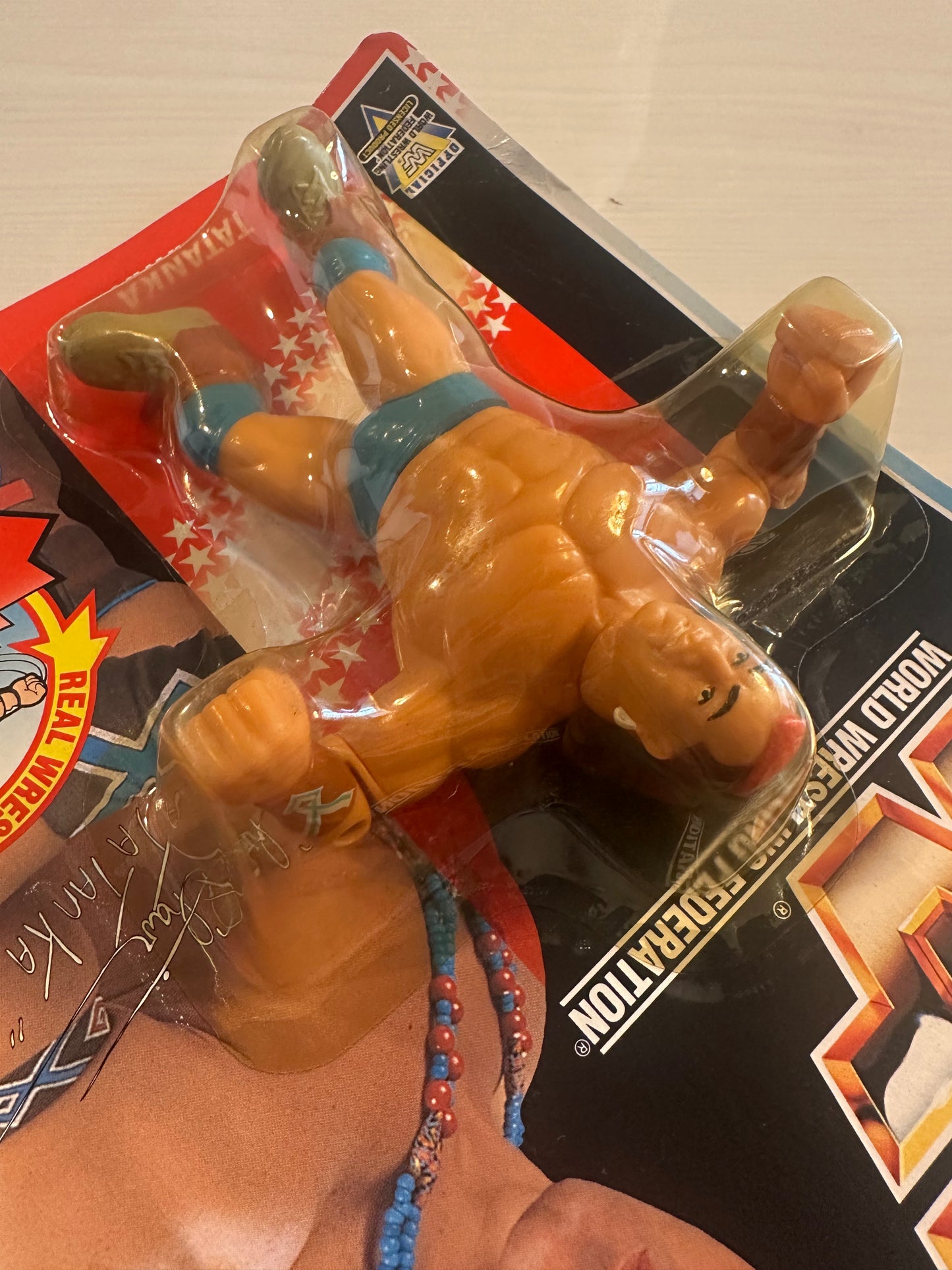 Tatanka Series 6 WWF Hasbro