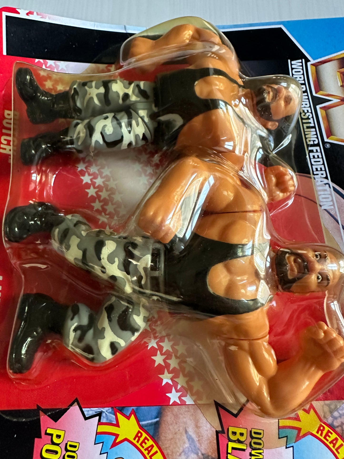 The Bushwhackers Series 2 WWF Hasbro MOC figure