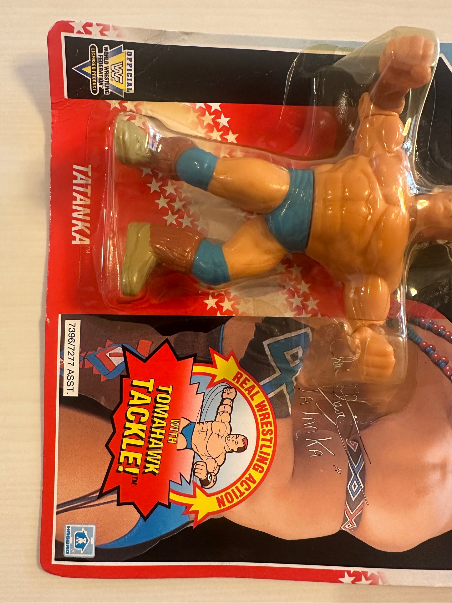 Tatanka Series 6 WWF Hasbro