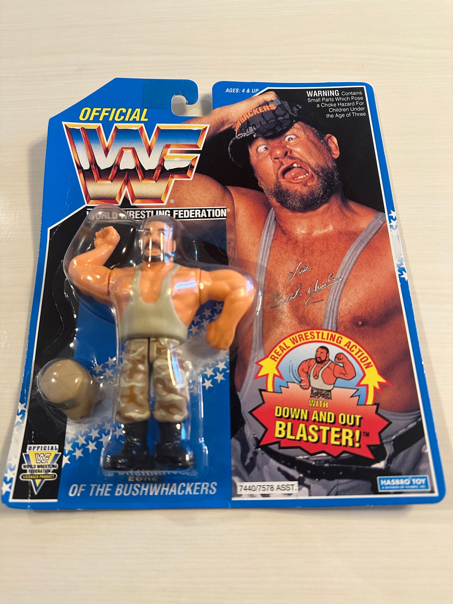 Luke the Bushwhacker Series 10 WWF Hasbro