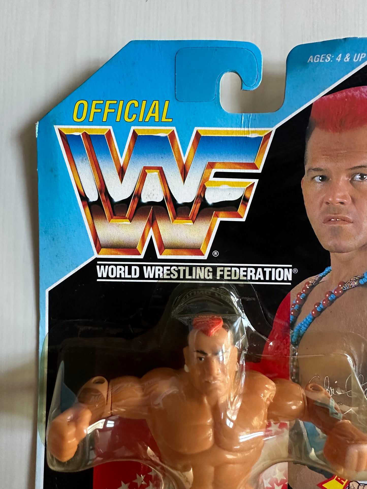 Tatanka Series 6 WWF Hasbro MOC figure