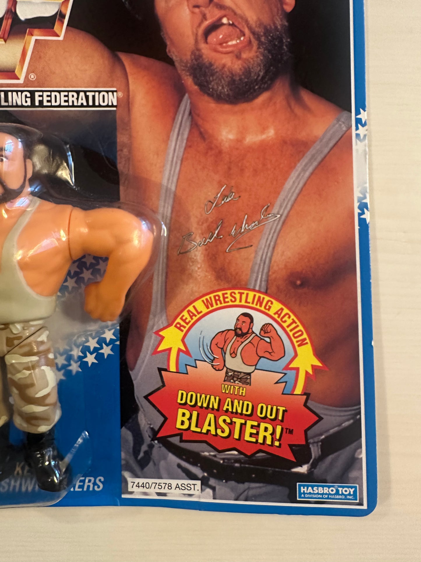 Luke the Bushwhacker Series 10 WWF Hasbro