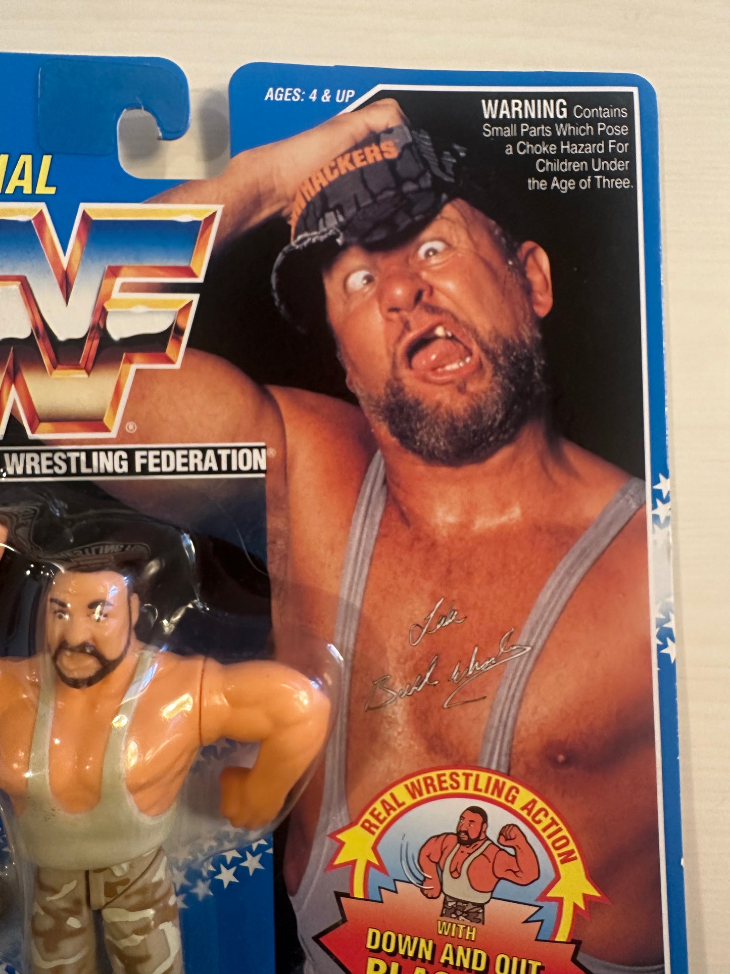 Luke the Bushwhacker Series 10 WWF Hasbro