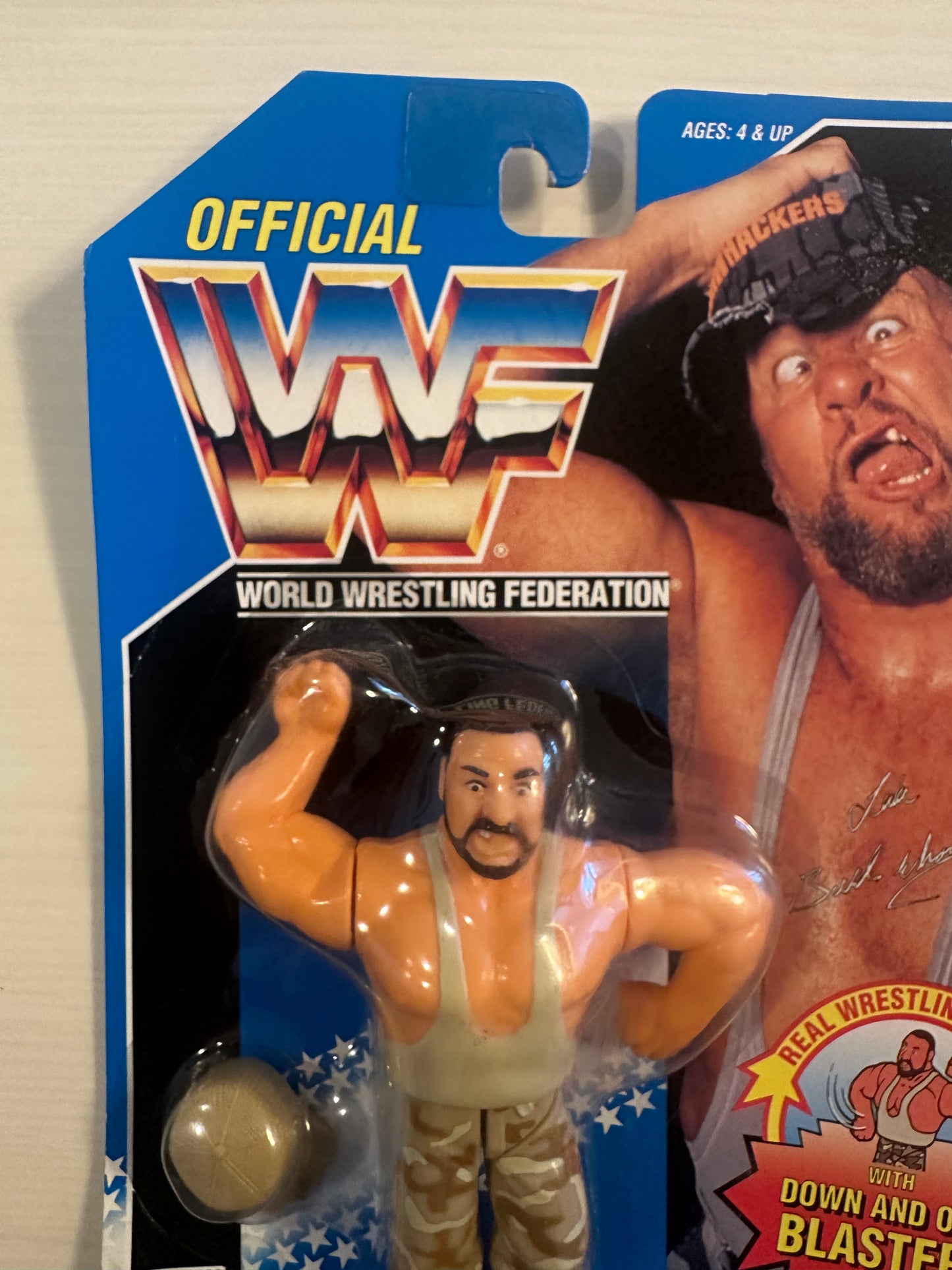 Luke the Bushwhacker Series 10 WWF Hasbro