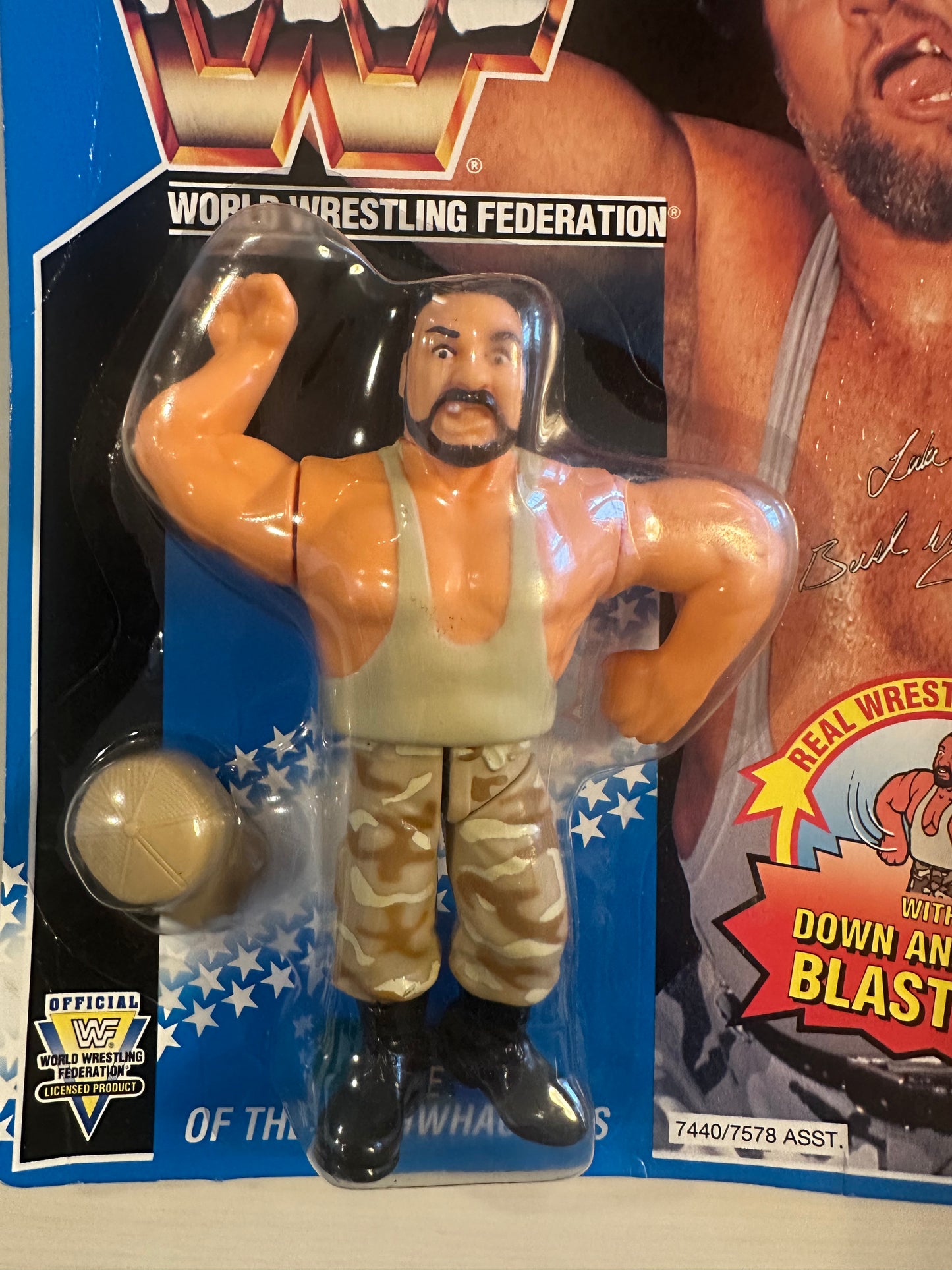 Luke the Bushwhacker Series 10 WWF Hasbro