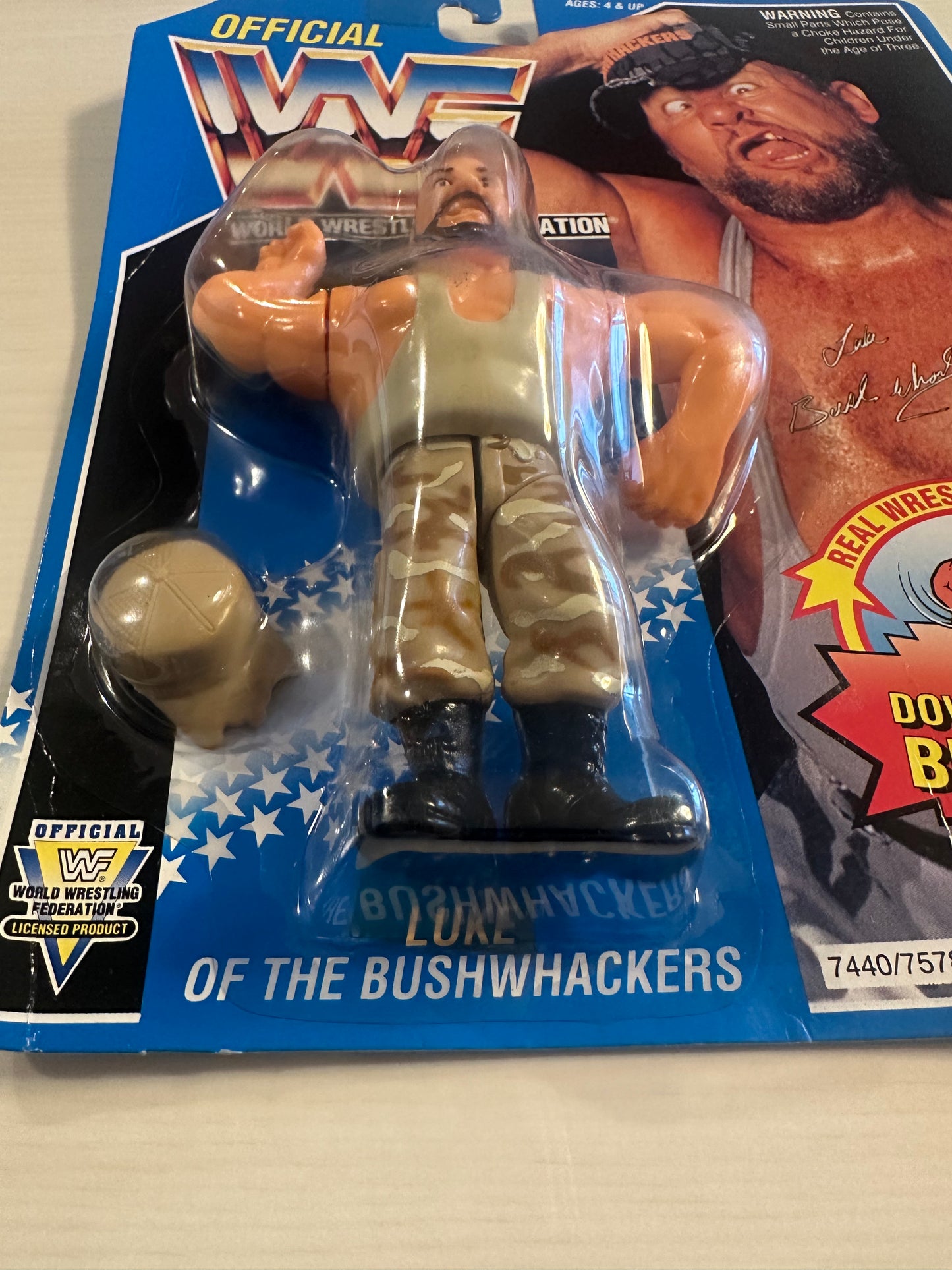 Luke the Bushwhacker Series 10 WWF Hasbro