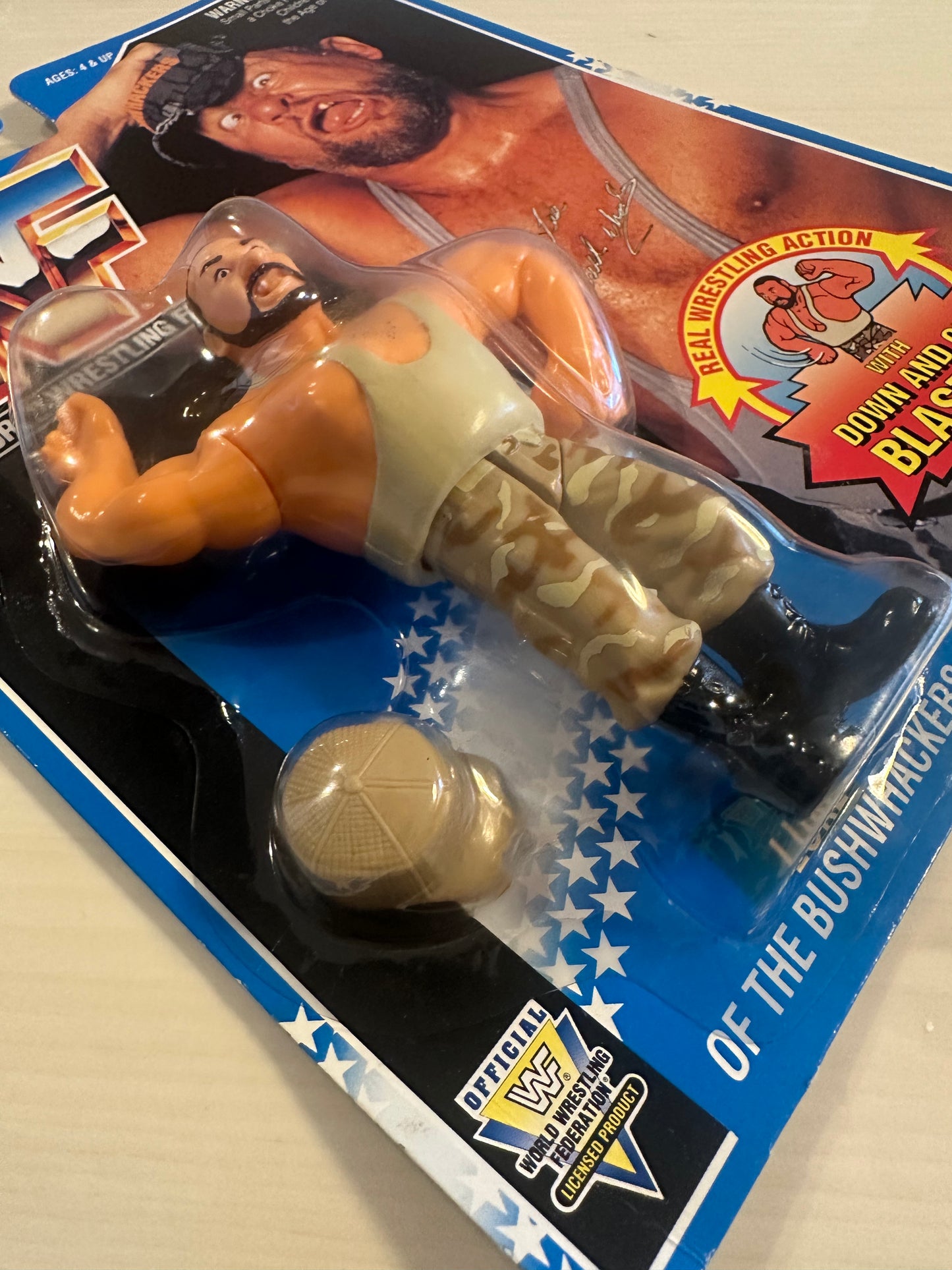 Luke the Bushwhacker Series 10 WWF Hasbro