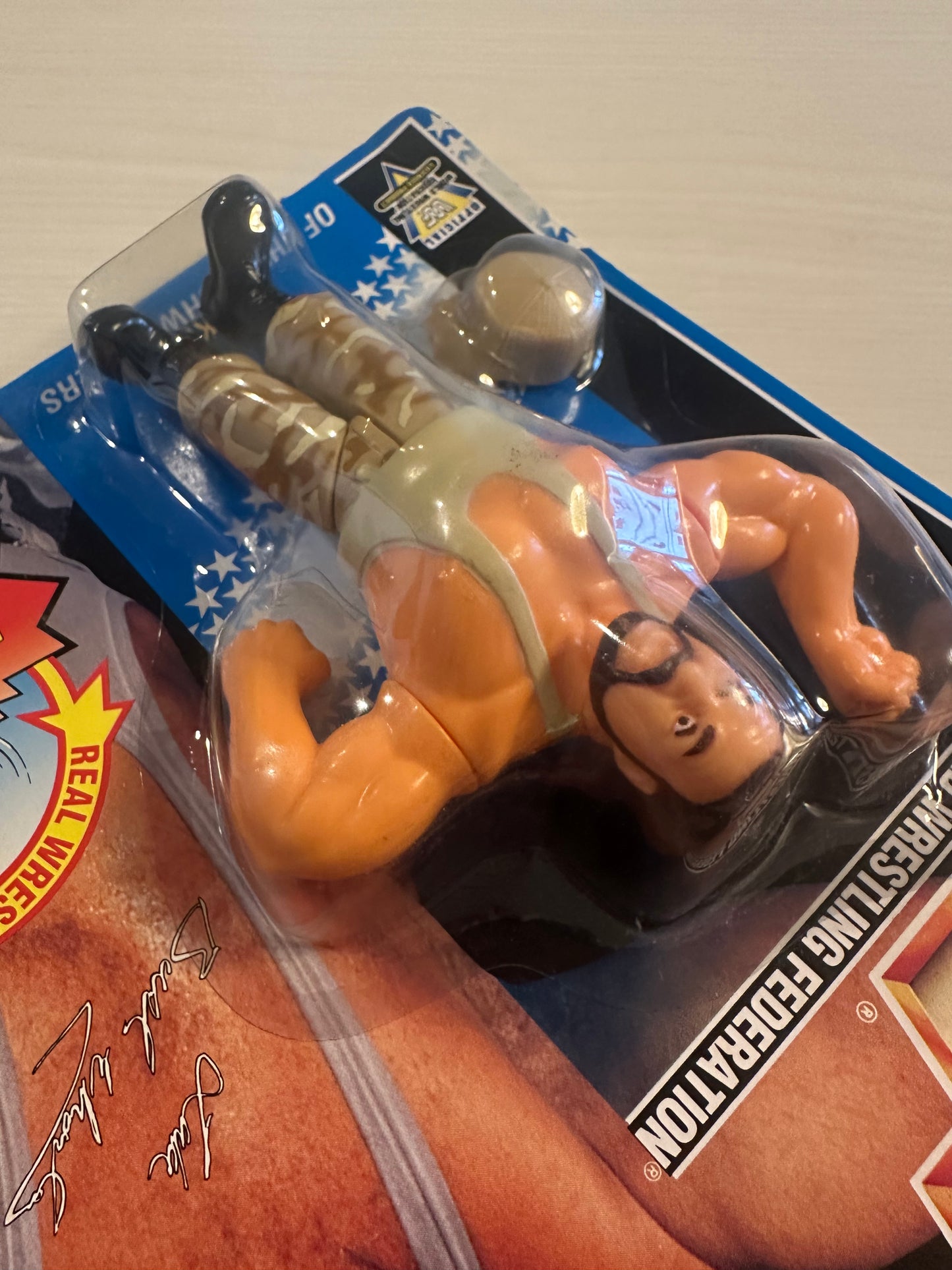 Luke the Bushwhacker Series 10 WWF Hasbro