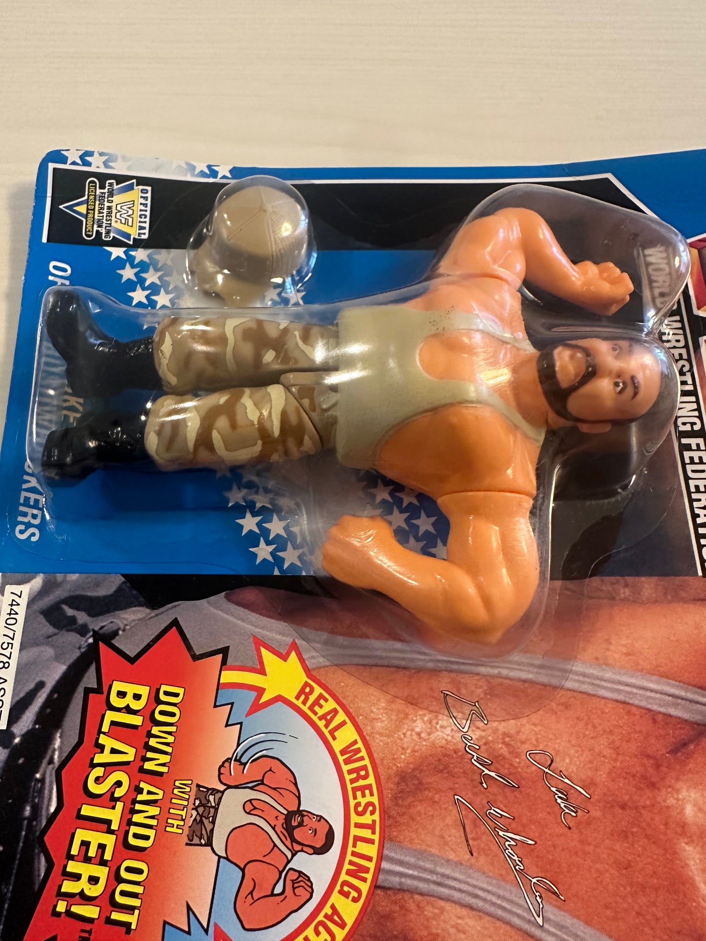 Luke the Bushwhacker Series 10 WWF Hasbro