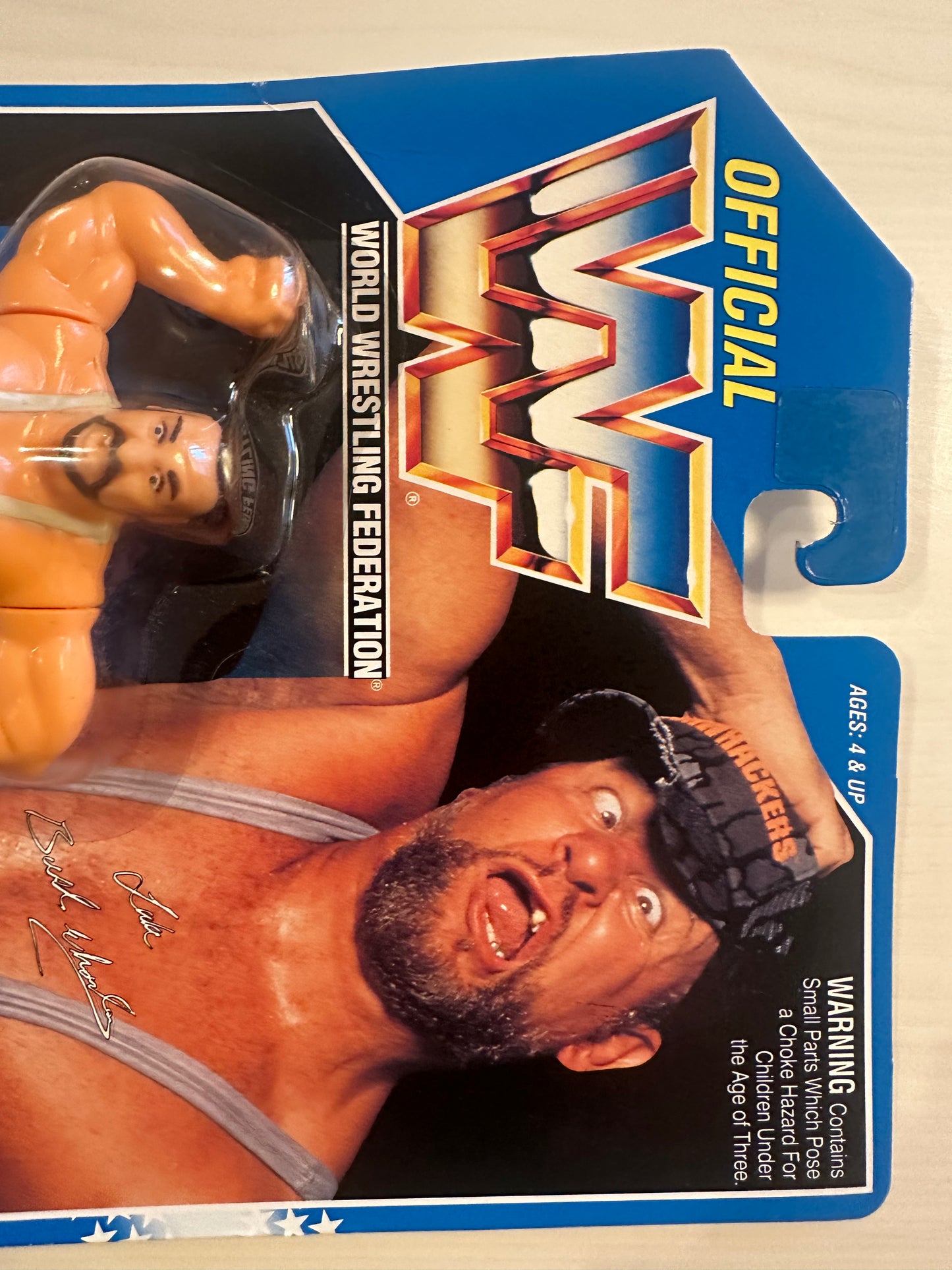 Luke the Bushwhacker Series 10 WWF Hasbro