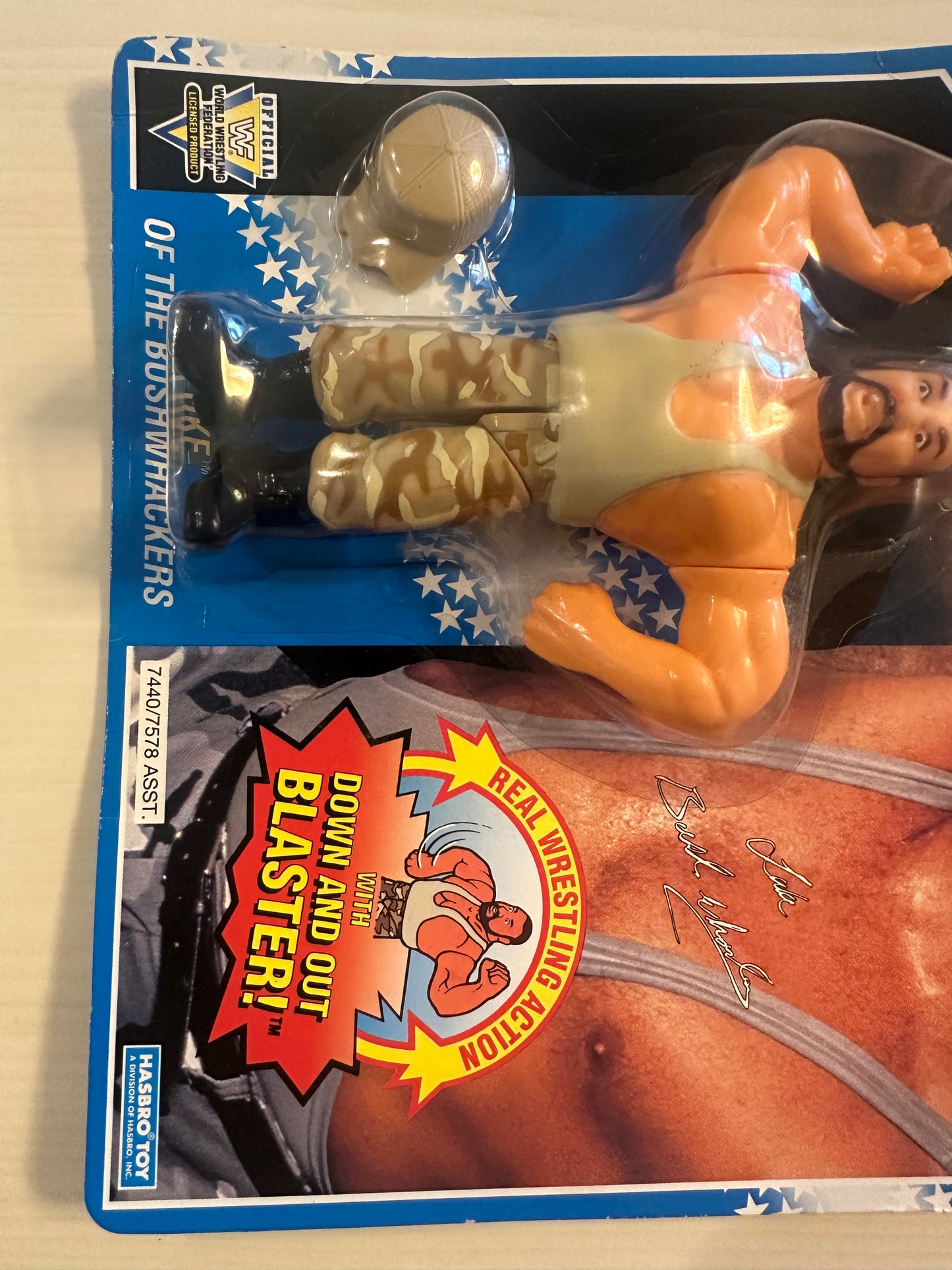Luke the Bushwhacker Series 10 WWF Hasbro