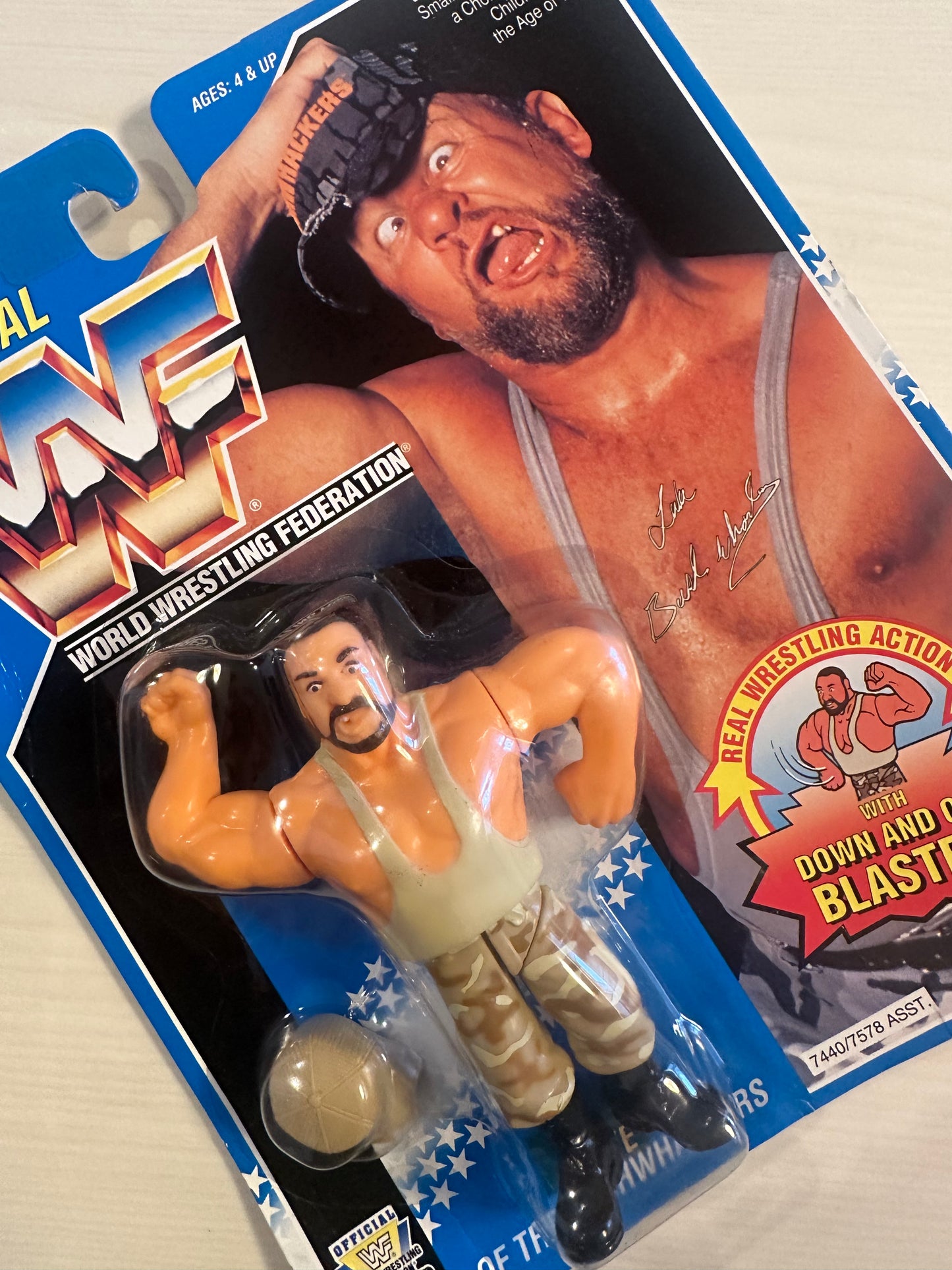 Luke the Bushwhacker Series 10 WWF Hasbro