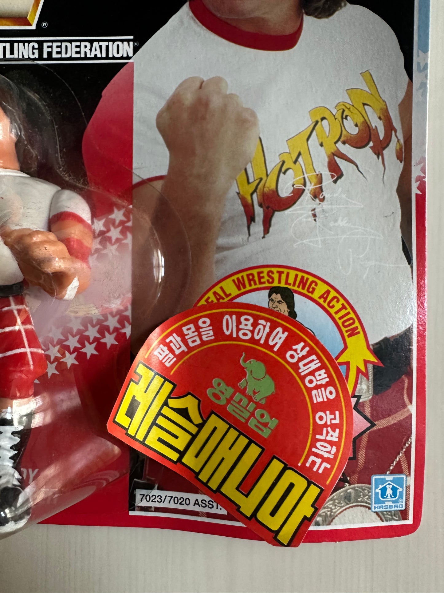 Rowdy Roddy Piper Series 2 WWF Hasbro MOC Korean variant