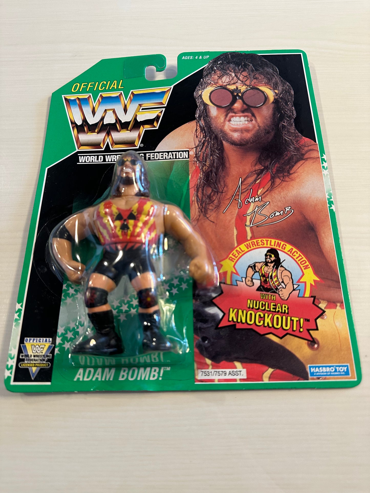 Adam Bomb Series 11 WWF Hasbro