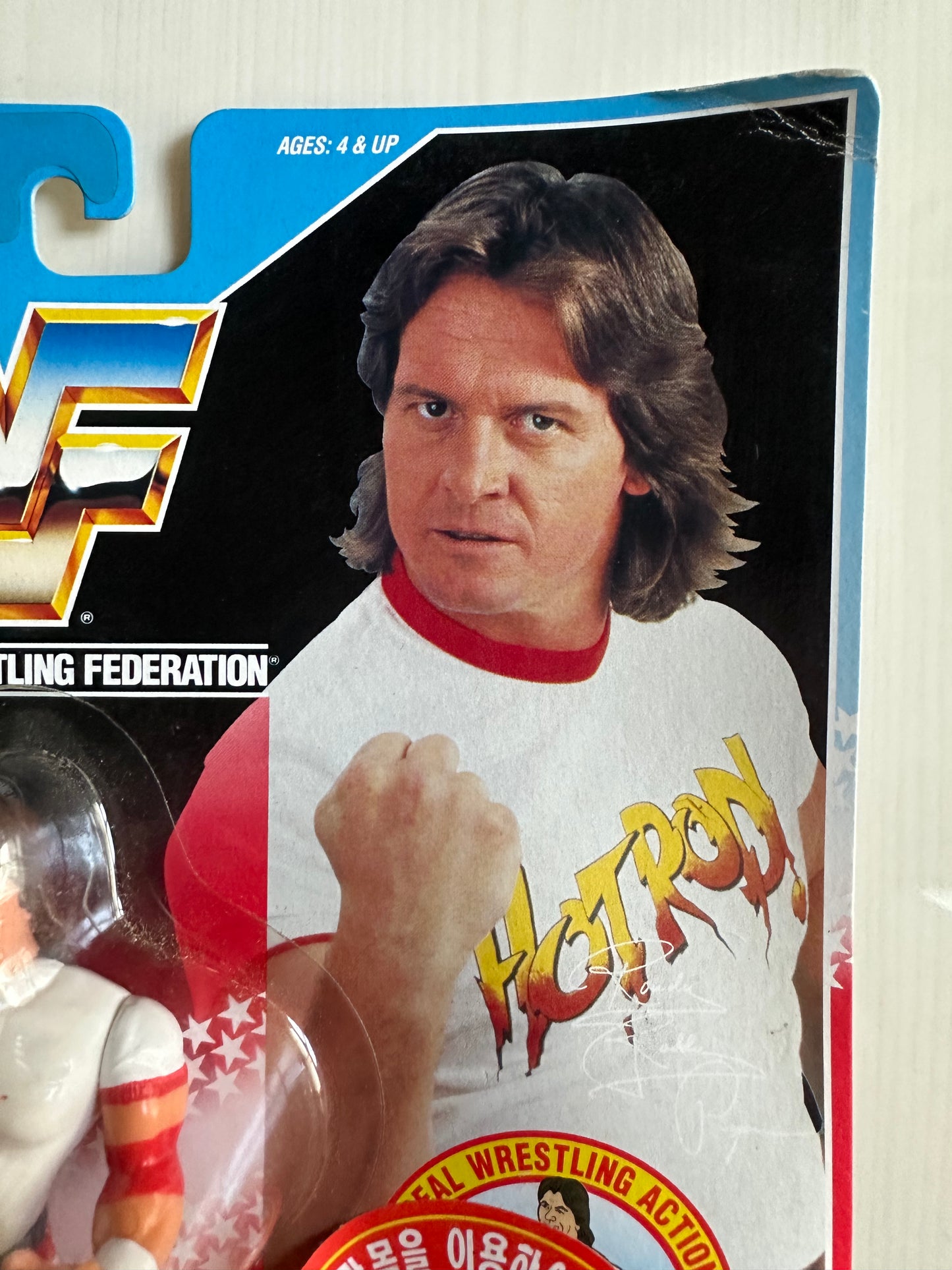 Rowdy Roddy Piper Series 2 WWF Hasbro MOC Korean variant