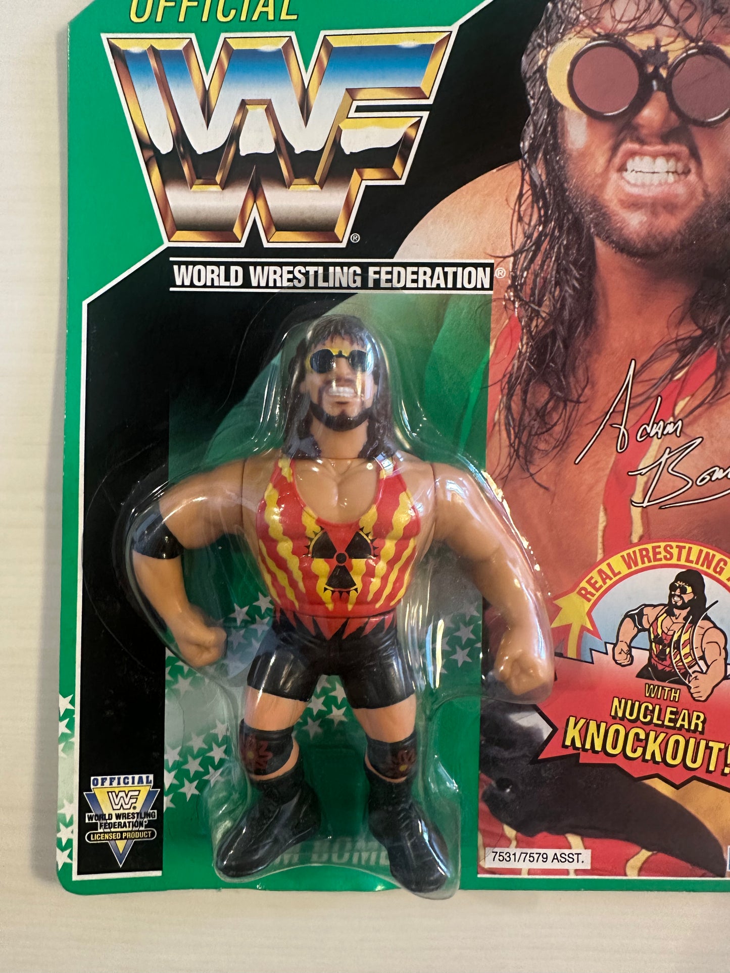 Adam Bomb Series 11 WWF Hasbro