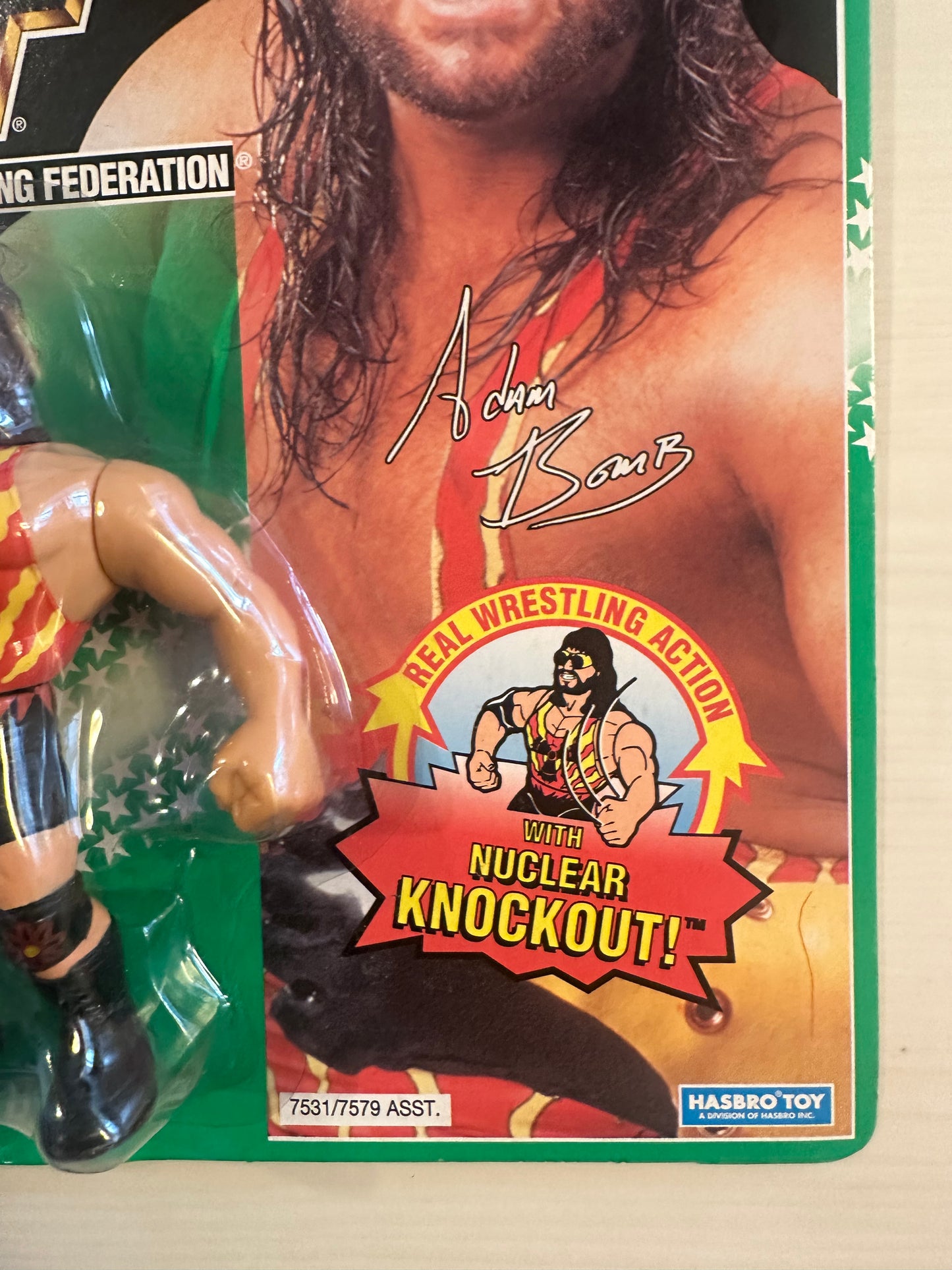 Adam Bomb Series 11 WWF Hasbro