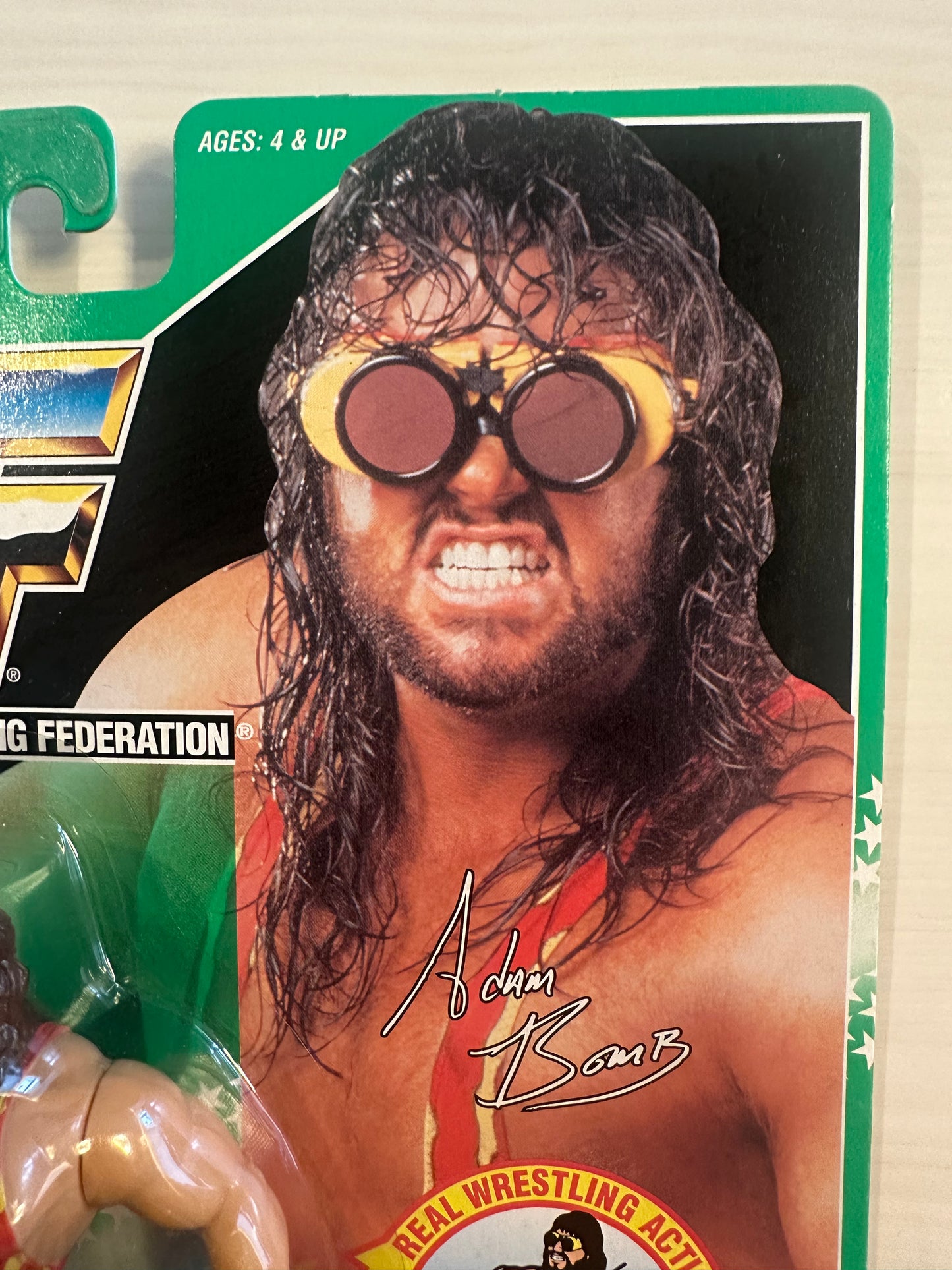 Adam Bomb Series 11 WWF Hasbro