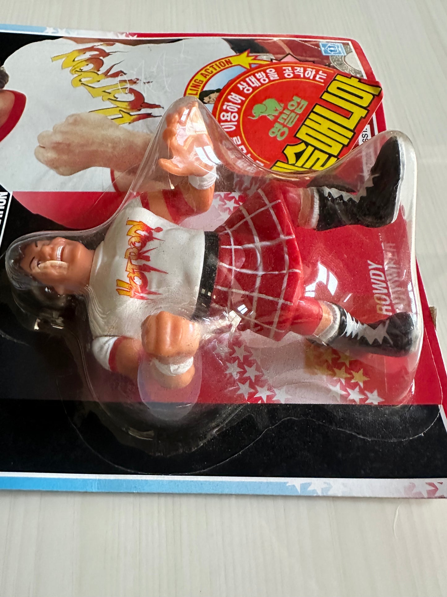 Rowdy Roddy Piper Series 2 WWF Hasbro MOC Korean variant