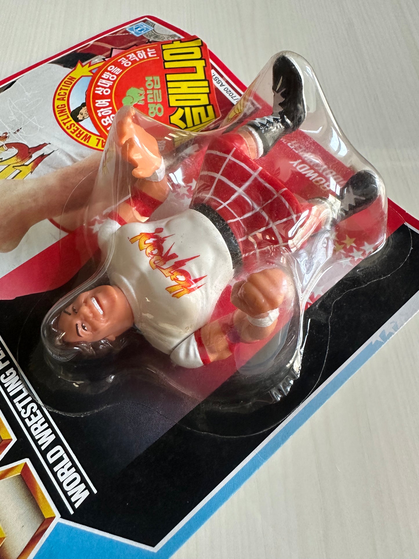 Rowdy Roddy Piper Series 2 WWF Hasbro MOC Korean variant
