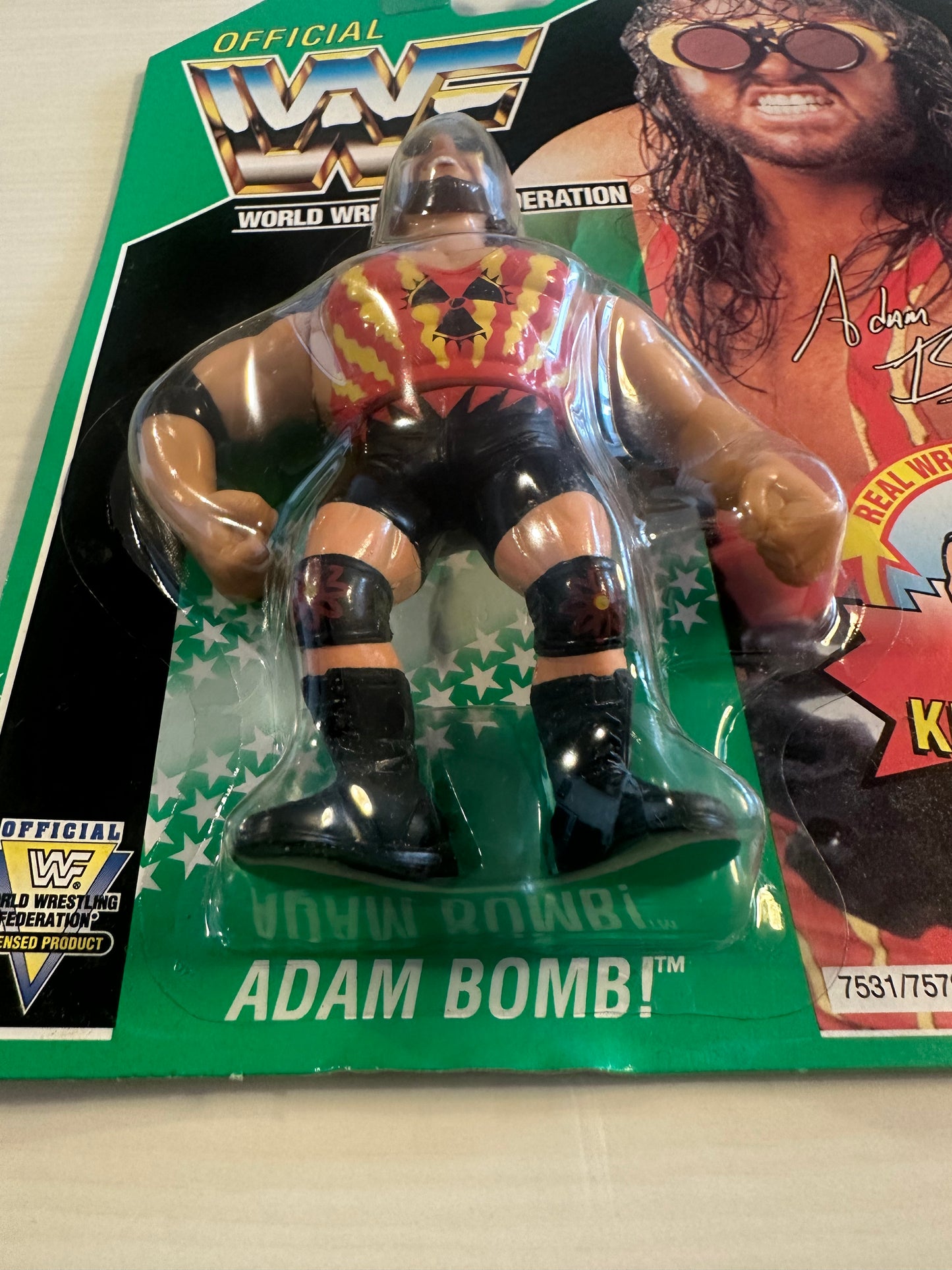 Adam Bomb Series 11 WWF Hasbro