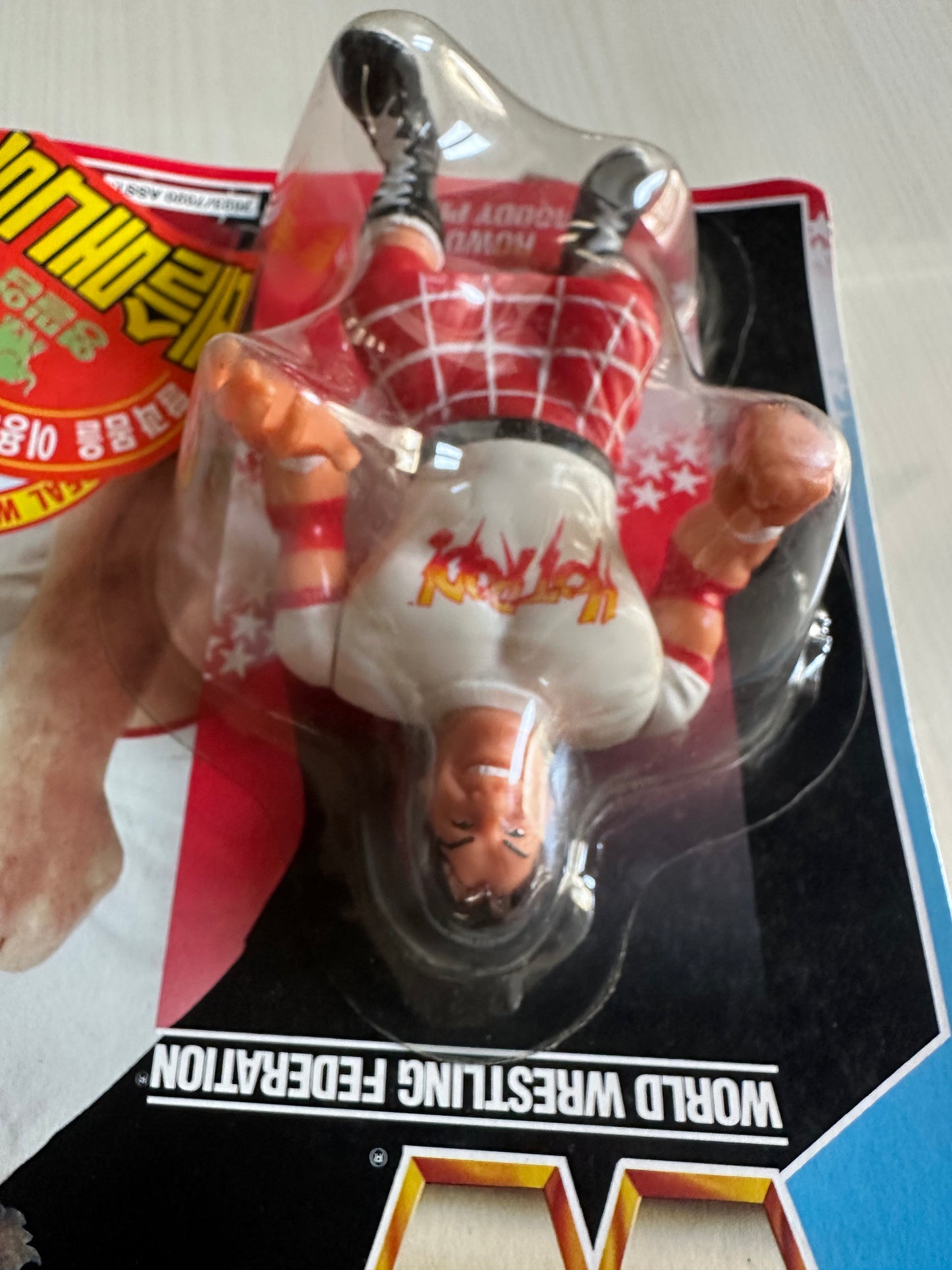 Rowdy Roddy Piper Series 2 WWF Hasbro MOC Korean variant