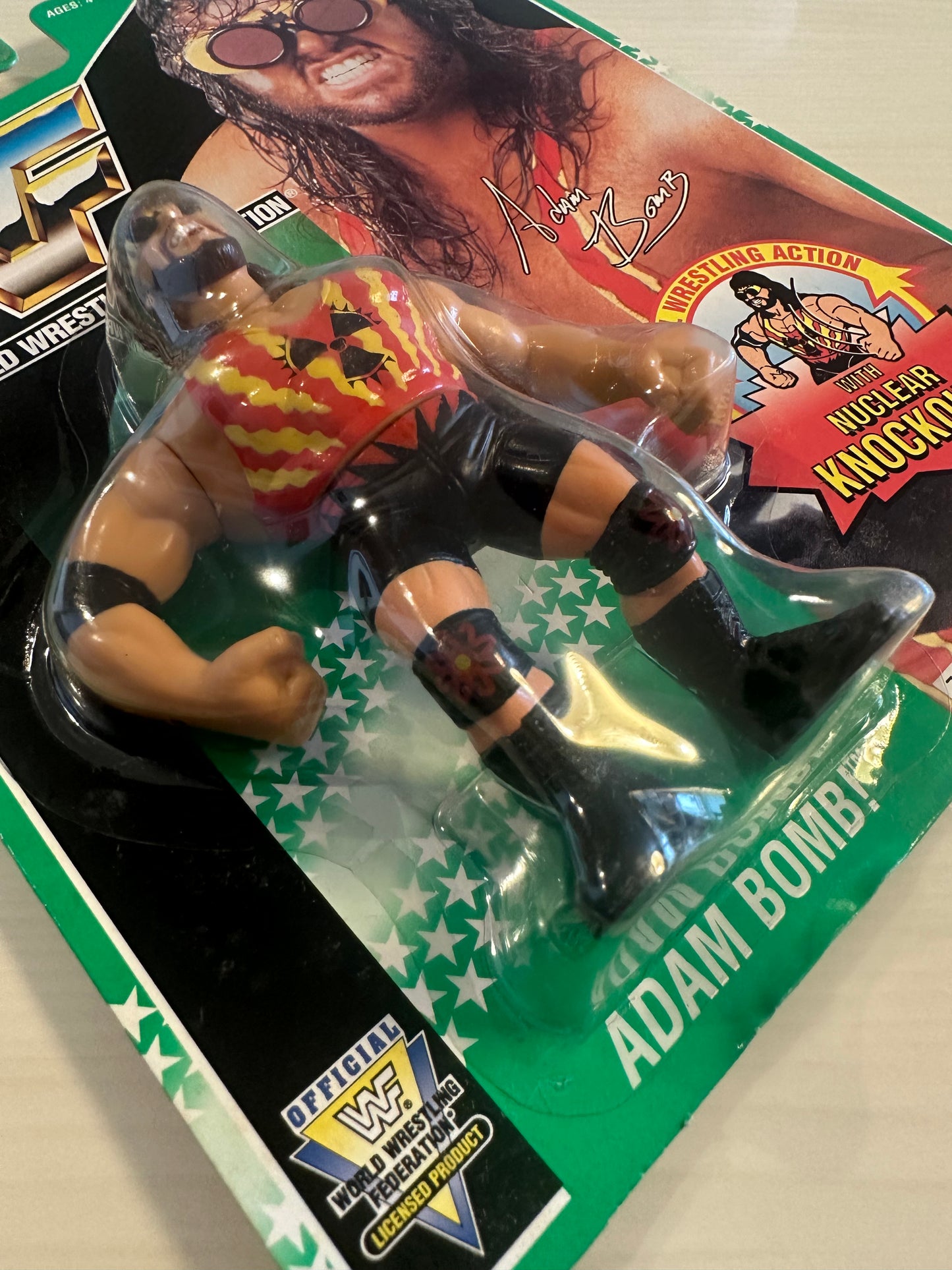 Adam Bomb Series 11 WWF Hasbro