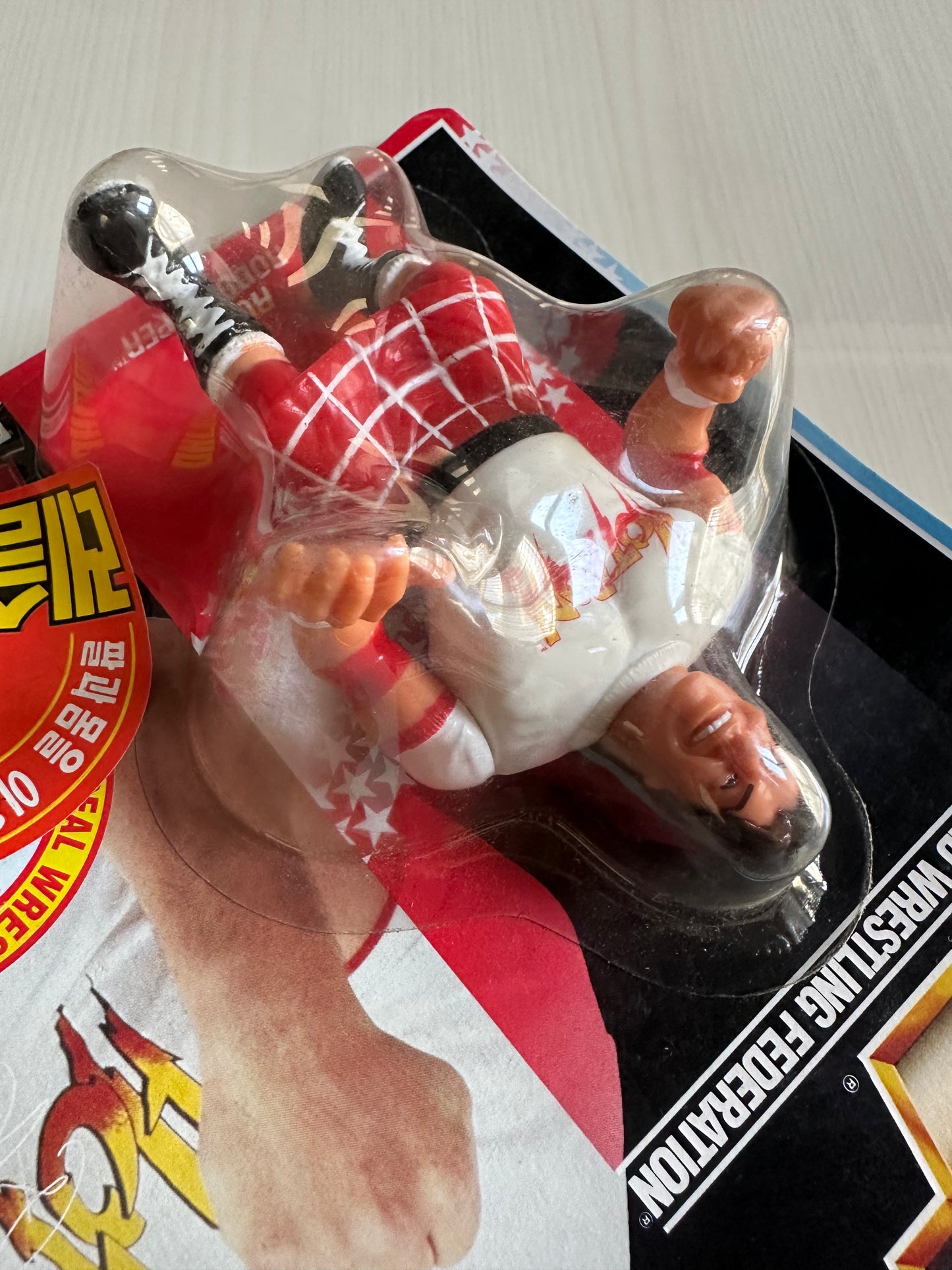 Rowdy Roddy Piper Series 2 WWF Hasbro MOC Korean variant