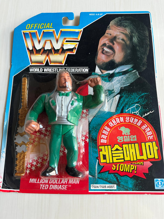 Million Dollar Man Series 2 WWF Hasbro MOC Korean variant
