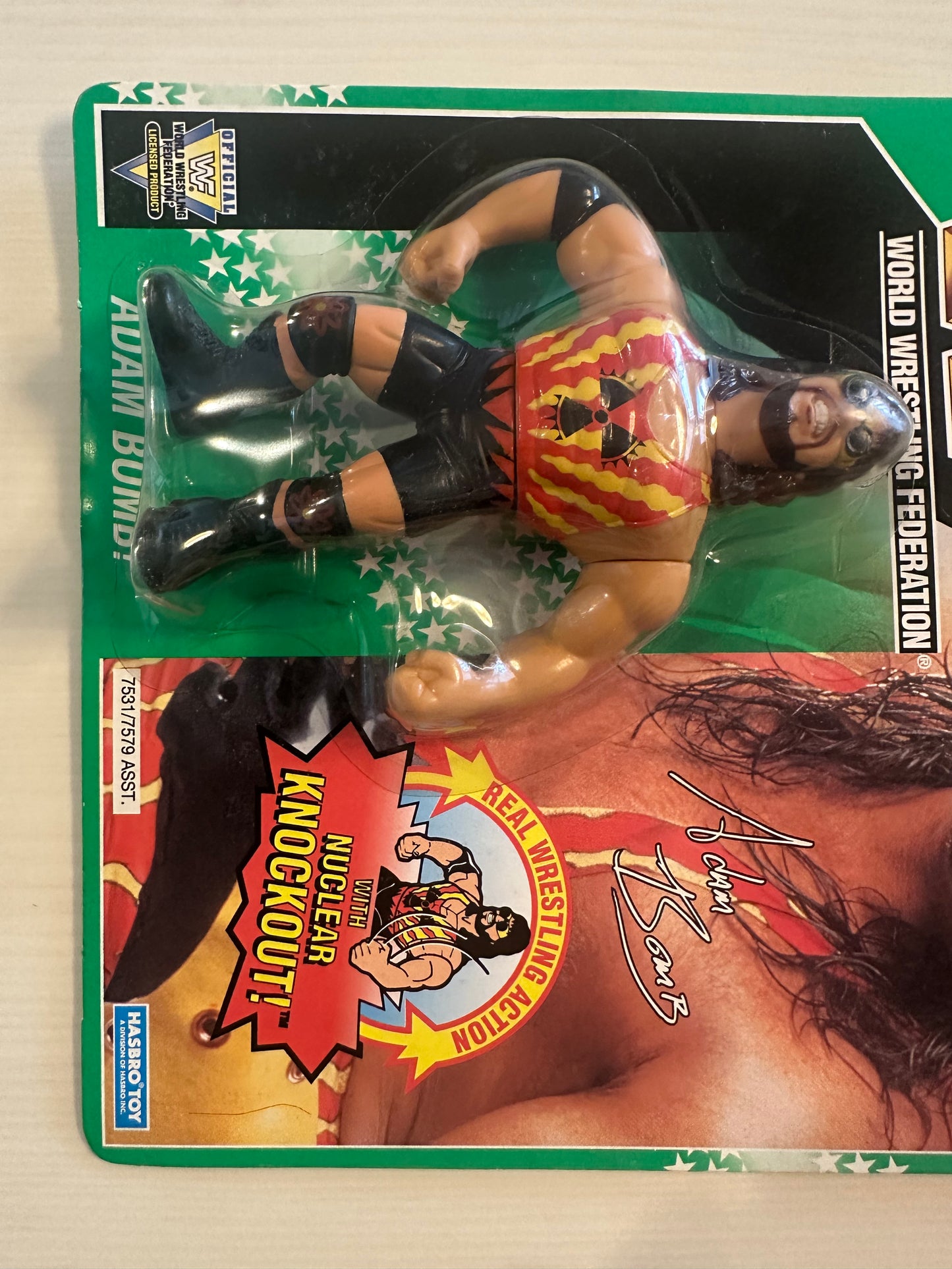 Adam Bomb Series 11 WWF Hasbro