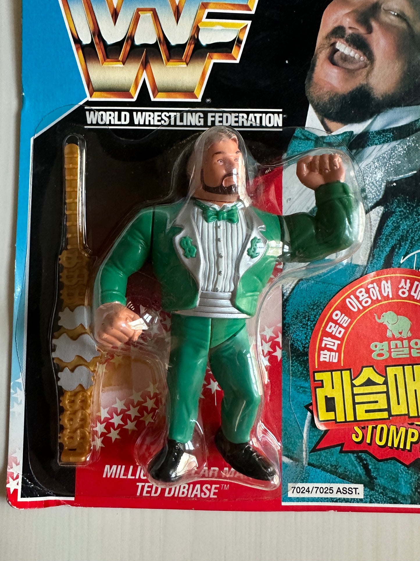 Million Dollar Man Series 2 WWF Hasbro MOC Korean variant