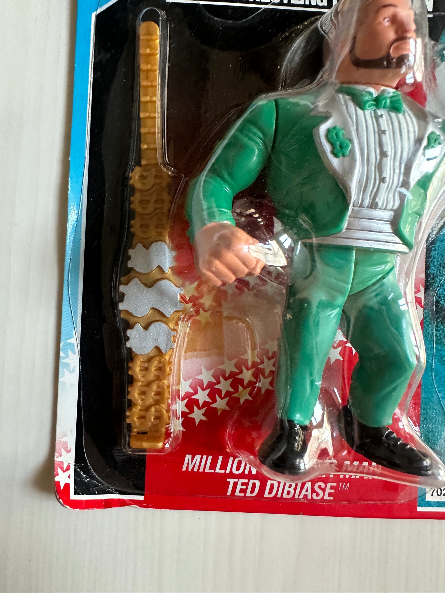 Million Dollar Man Series 2 WWF Hasbro MOC Korean variant