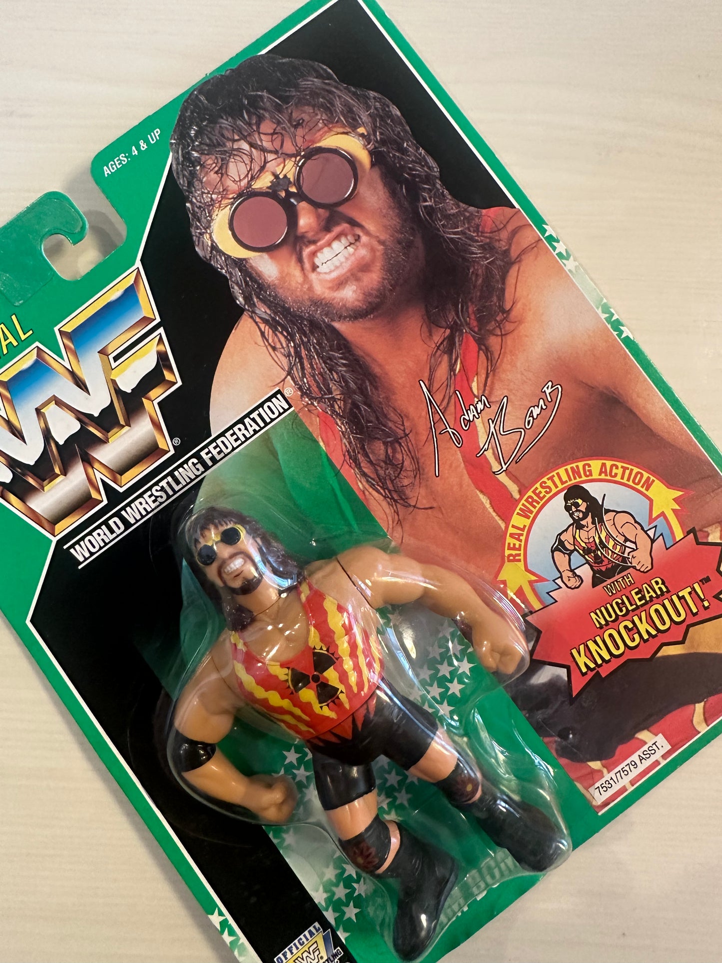 Adam Bomb Series 11 WWF Hasbro