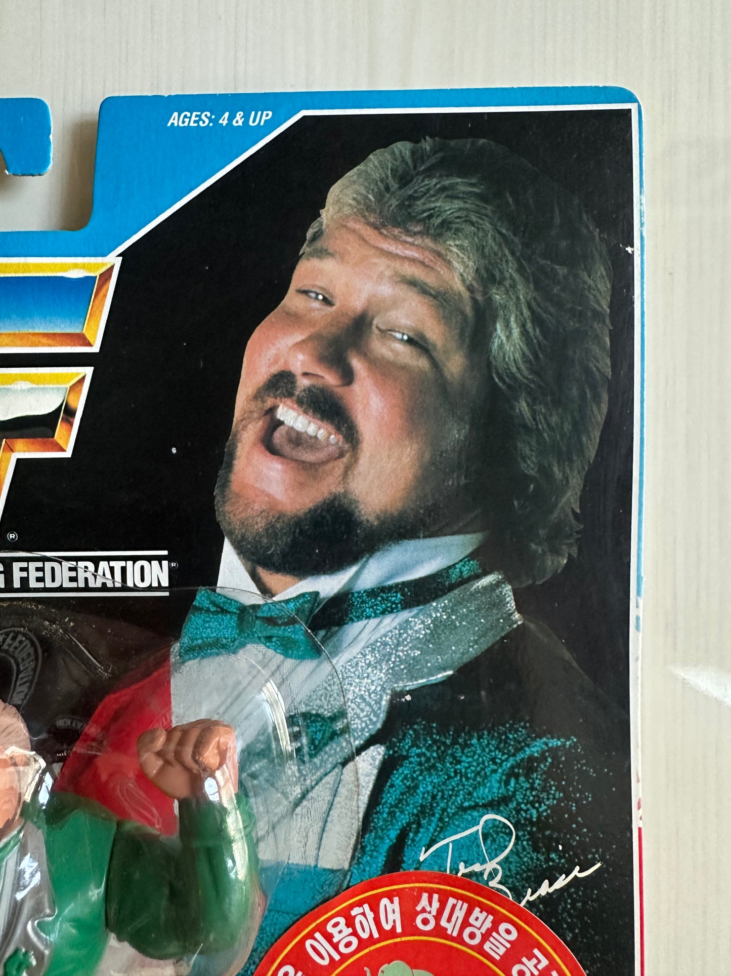 Million Dollar Man Series 2 WWF Hasbro MOC Korean variant