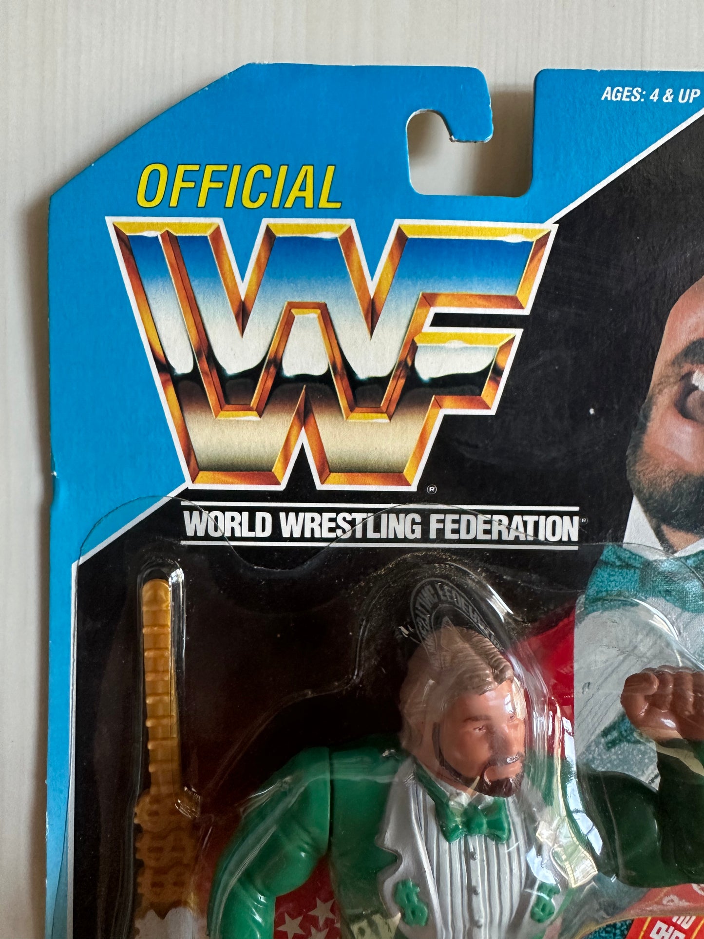 Million Dollar Man Series 2 WWF Hasbro MOC Korean variant